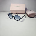 Miu Miu Hexagonal Gradient Sunglasses
