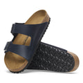 BIRKENSTOCK Midnight Blue Luxe Leather Arizona Sandals