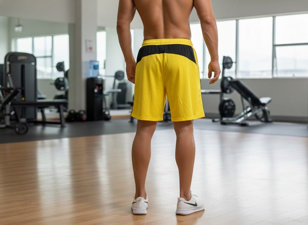 Nike Men's Dri-FIT Training Shorts - Bright Yellow