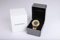 EMPORIO ARMANI Gleaming Onyx Premier Chronograph Watch