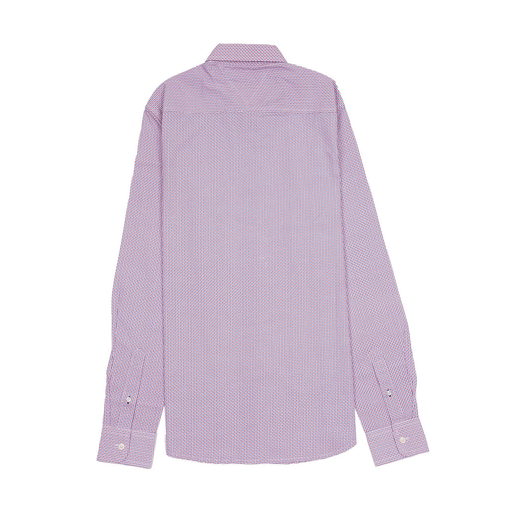 TOMMY HILFIGER Twilight Orchid Tailored Fit Long Sleeve Button-Down Shirt