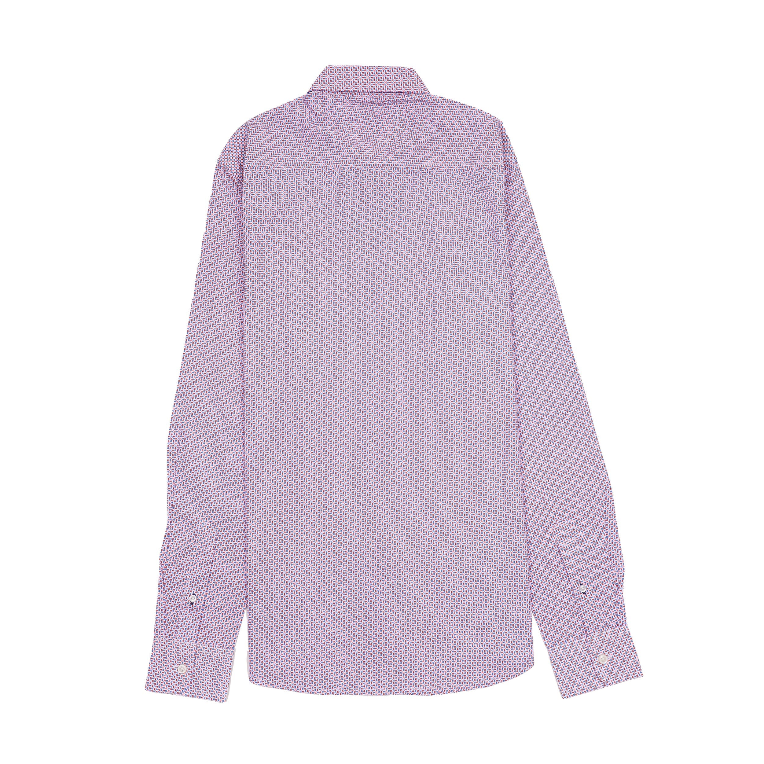 TOMMY HILFIGER Twilight Orchid Tailored Fit Long Sleeve Button-Down Shirt
