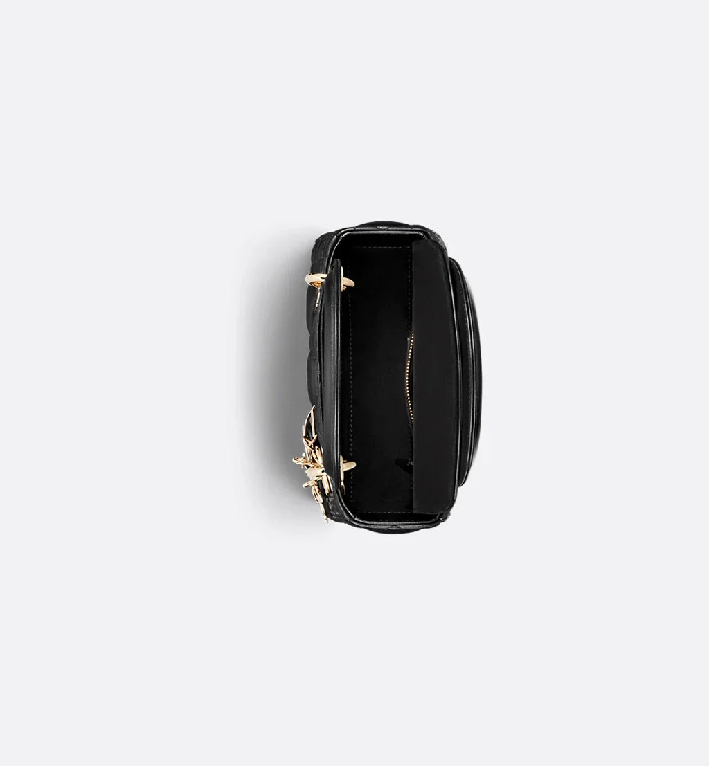 DIOR Mystic Jet Luxe Mini Quilted Leather Bag