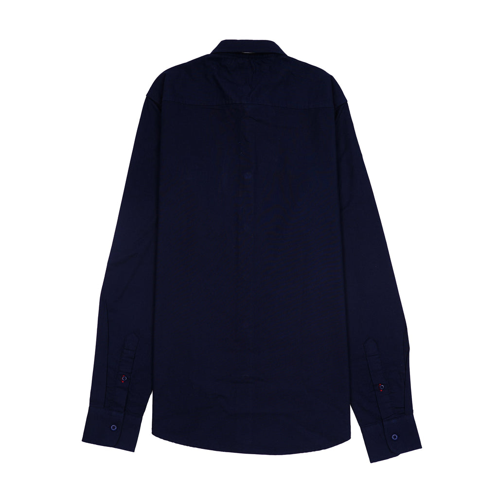 TOMMY HILFIGER Deep Ocean Classic Fit Long Sleeve Button-Up Shirt