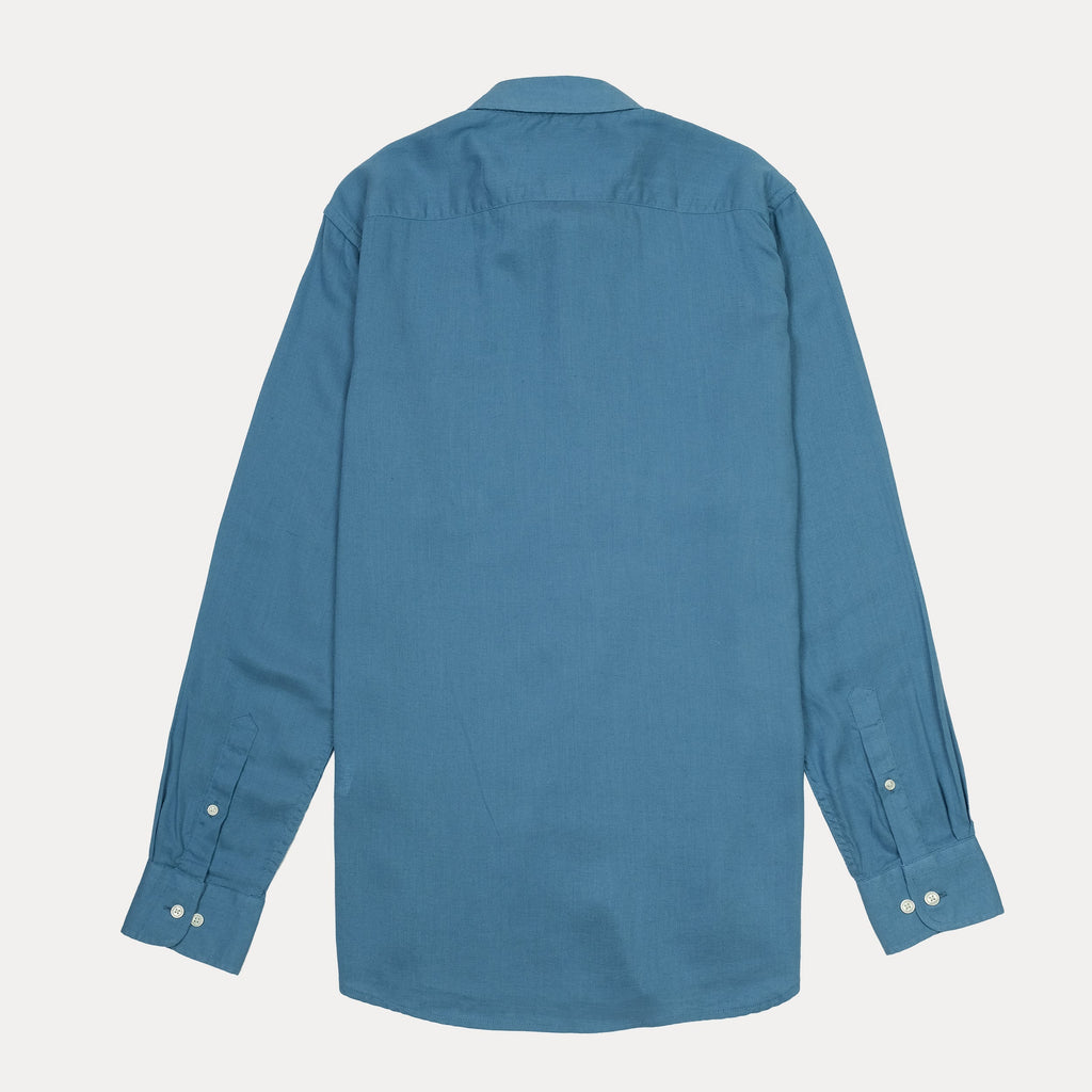 TOMMY HILFIGER Oceanic Teal Classic Fit Long Sleeve Button-Down Shirt