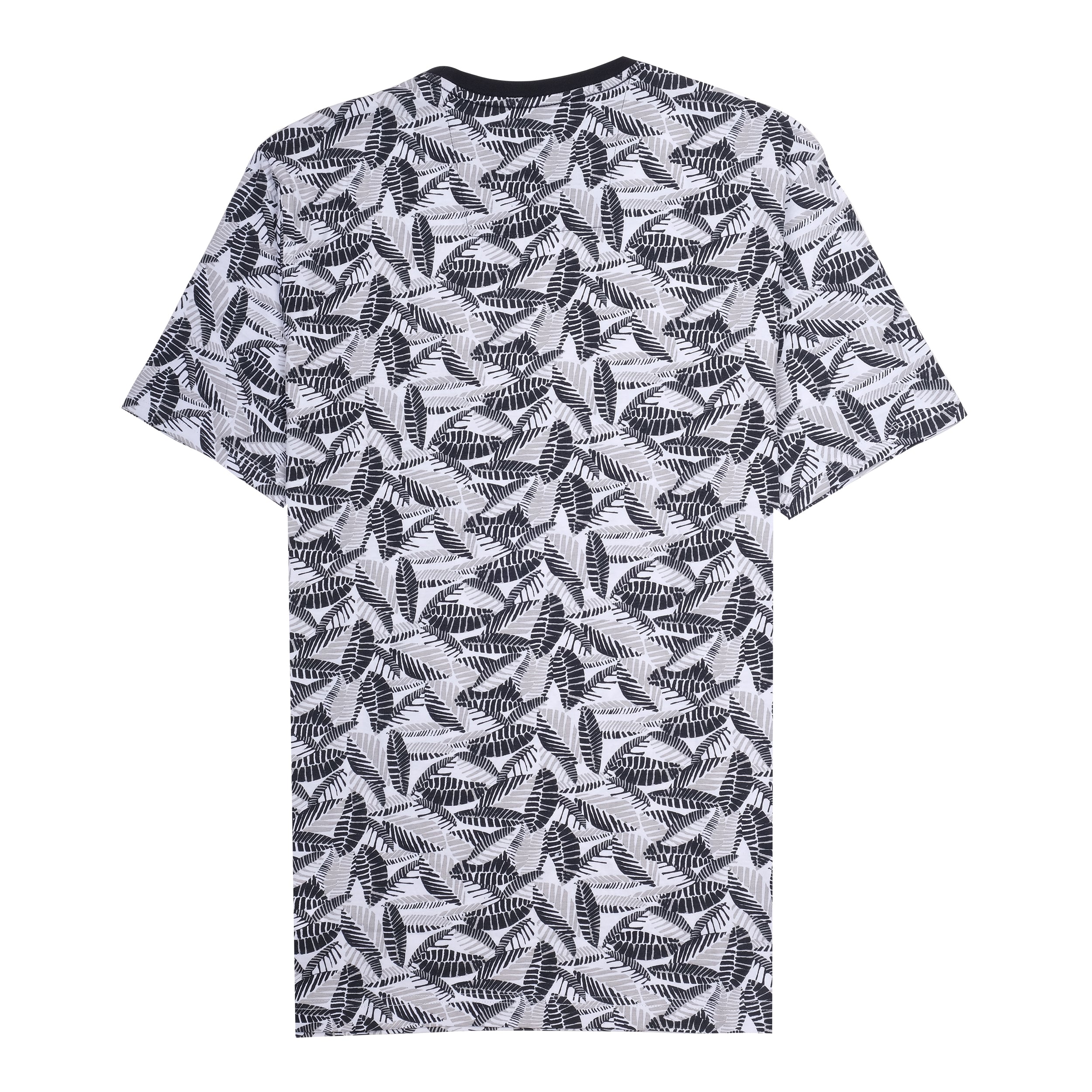 NAUTICA Midnight Oasis Slim Fit Short Sleeve Shirt
