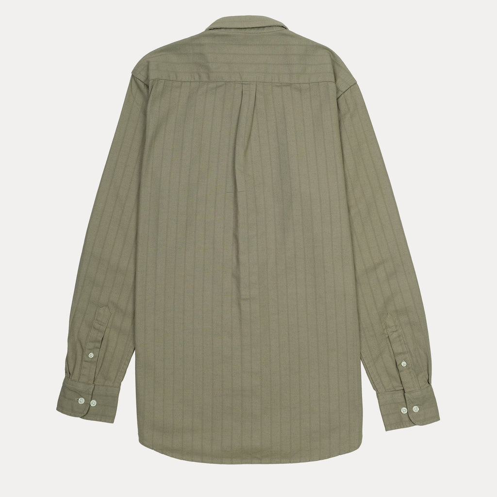 POLO RALPH LAUREN Enchanted Olive Custom Fit Long Sleeve Button-Up Shirt