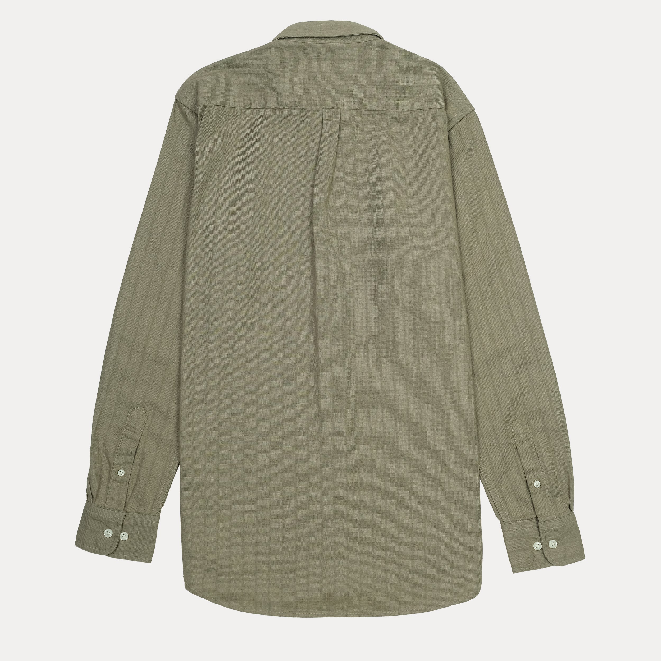 POLO RALPH LAUREN Enchanted Olive Custom Fit Long Sleeve Button-Up Shirt