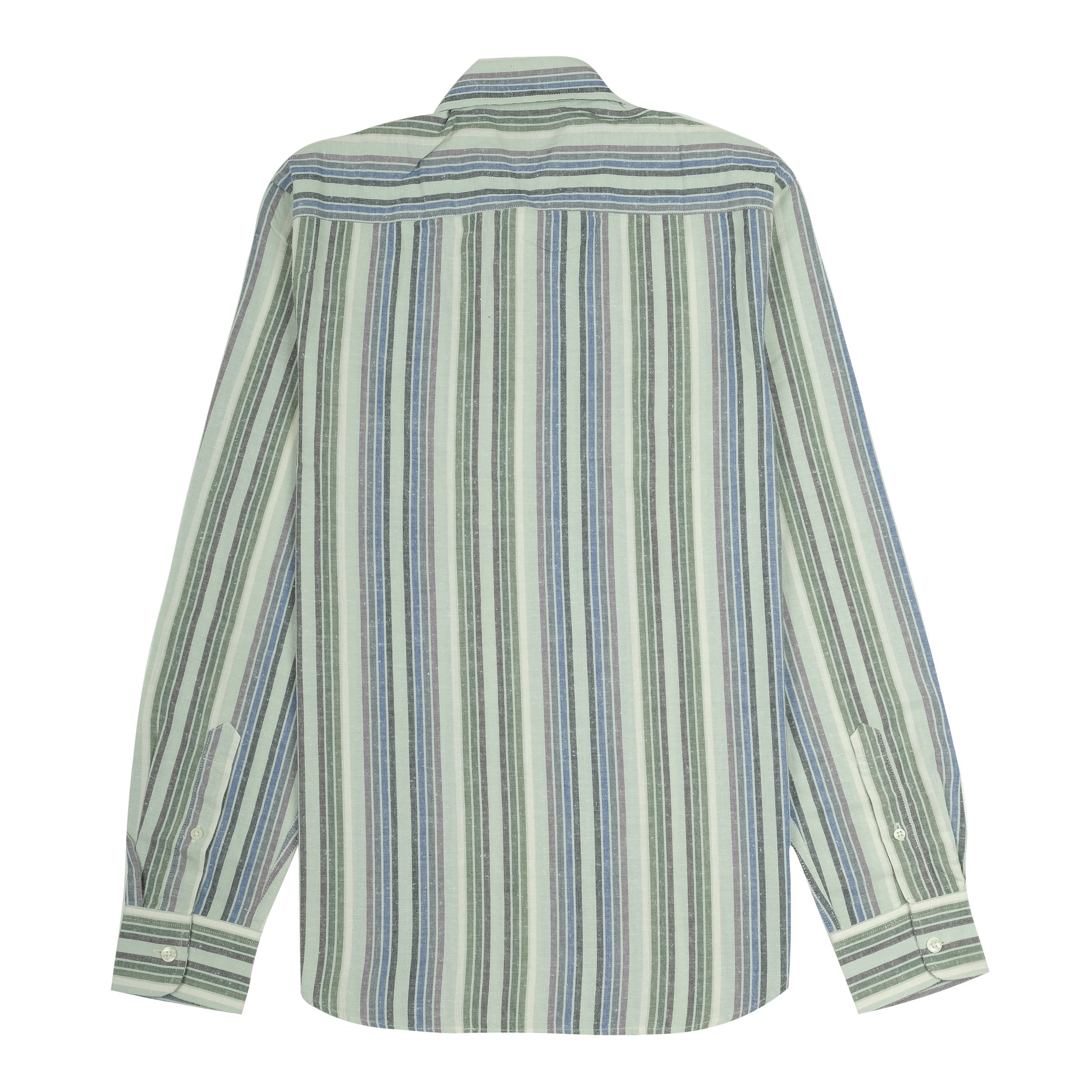 HACKETT LONDON Enchanted Forest Stripe Slim Fit Long Sleeve Button-Up Shirt