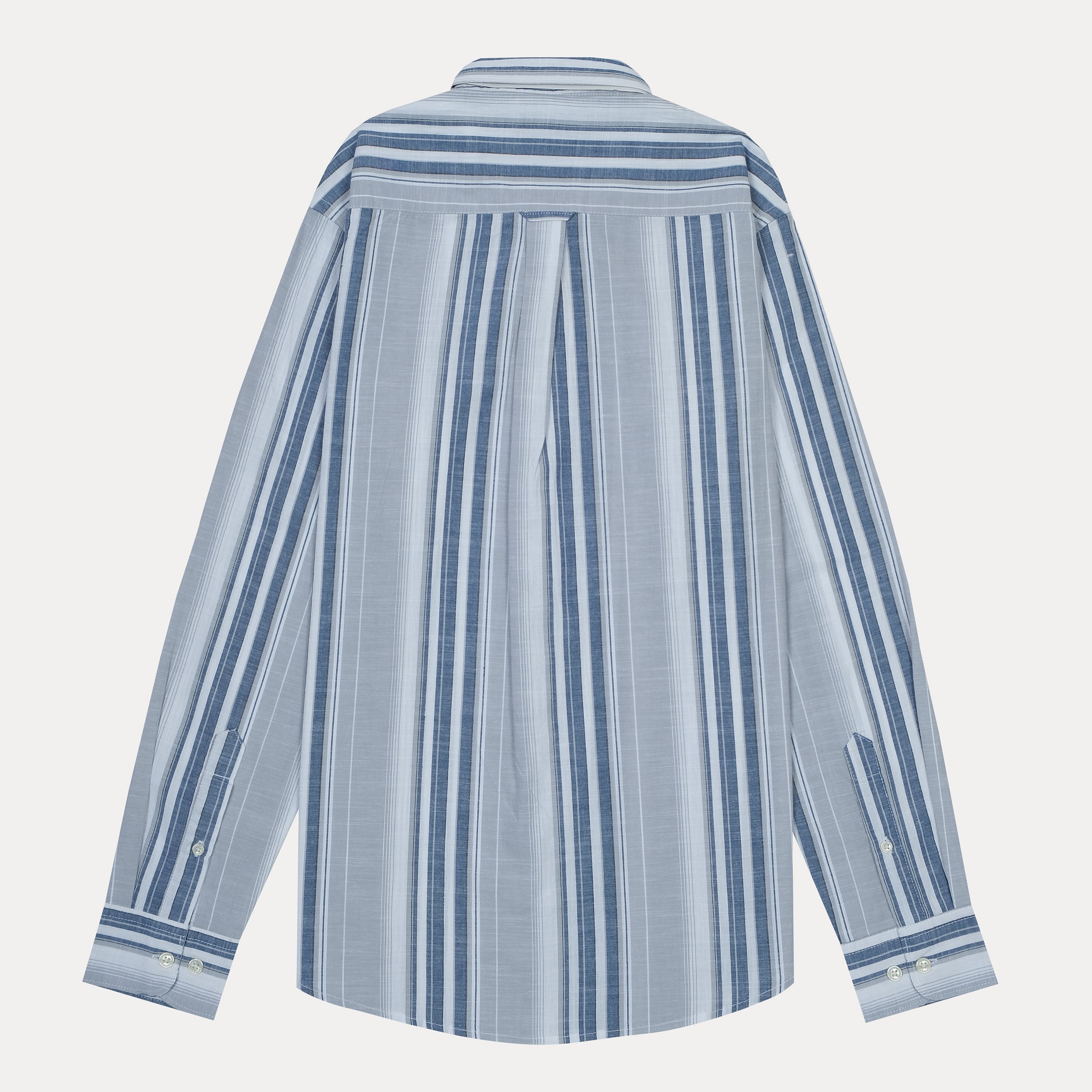 TOMMY HILFIGER Celestial Slate Tailored Fit Long Sleeve Button-Up Shirt