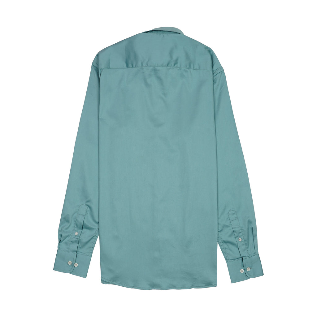 TOMMY HILFIGER Tranquil Teal Regular Fit Long Sleeve Button-Down Shirt