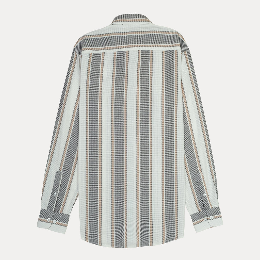 LACOSTE Twilight Drift Tailored Fit Long Sleeve Button-Up Shirt