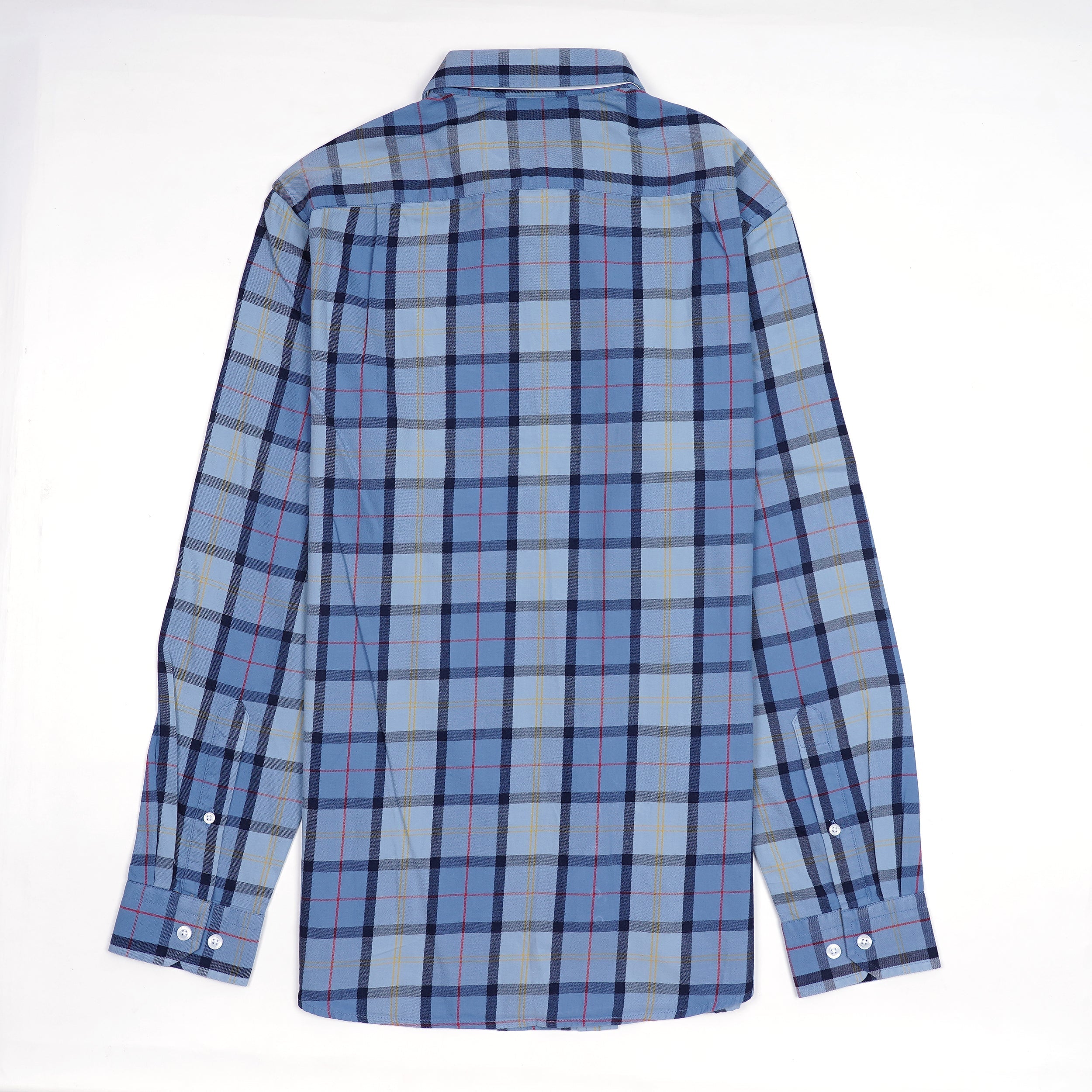 NAUTICA Radiant Azure Tailored Fit Long Sleeve Button-Up Shirt