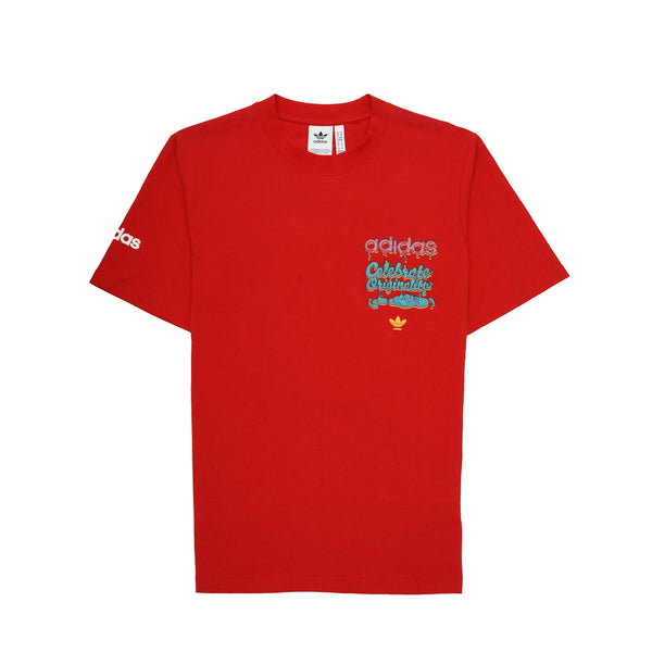 ADIDAS Crimson Blaze Oversized Short Sleeve Graphic Tee