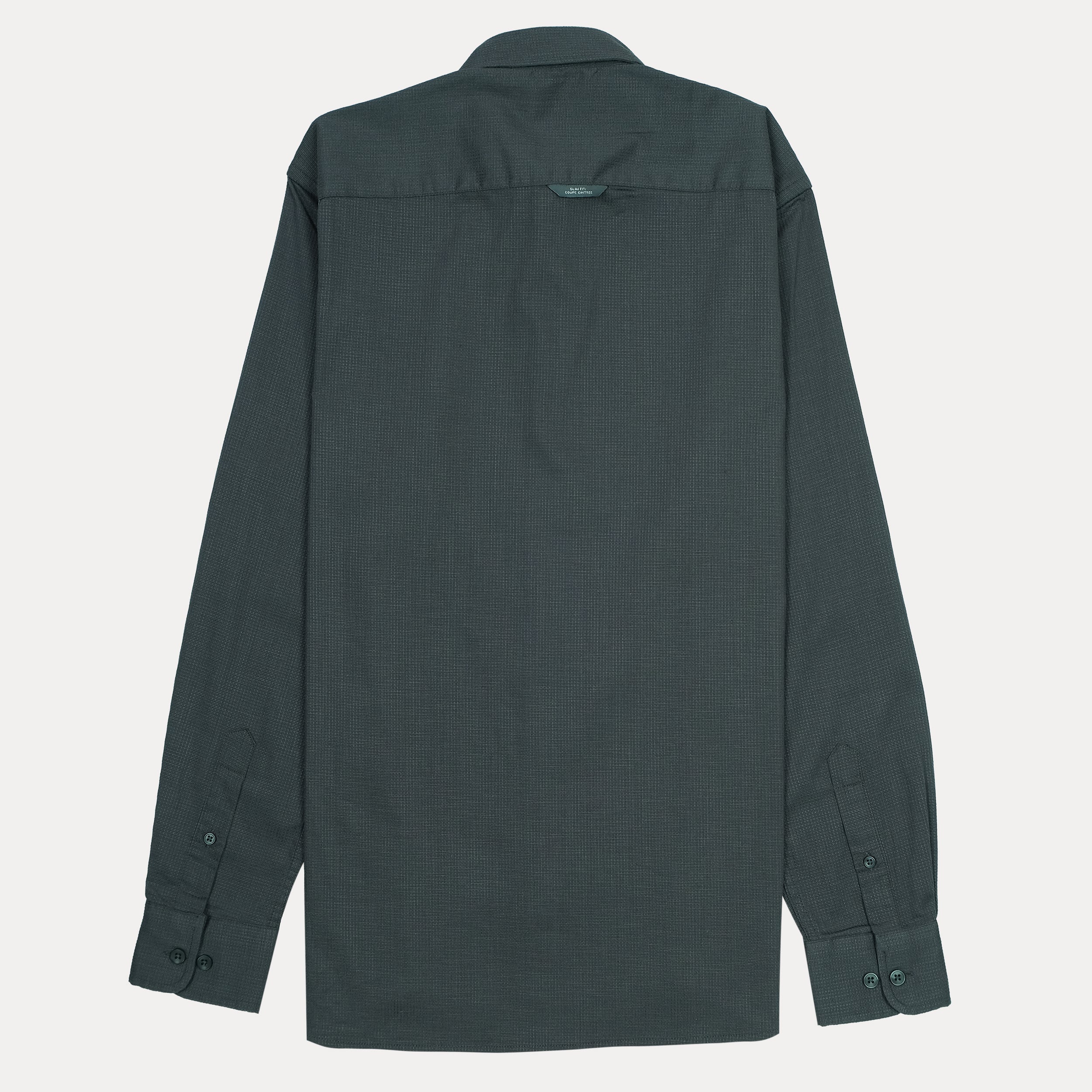 ARMANI EXCHANGE Mystic Pine Tailored Fit Long Sleeve Shirt