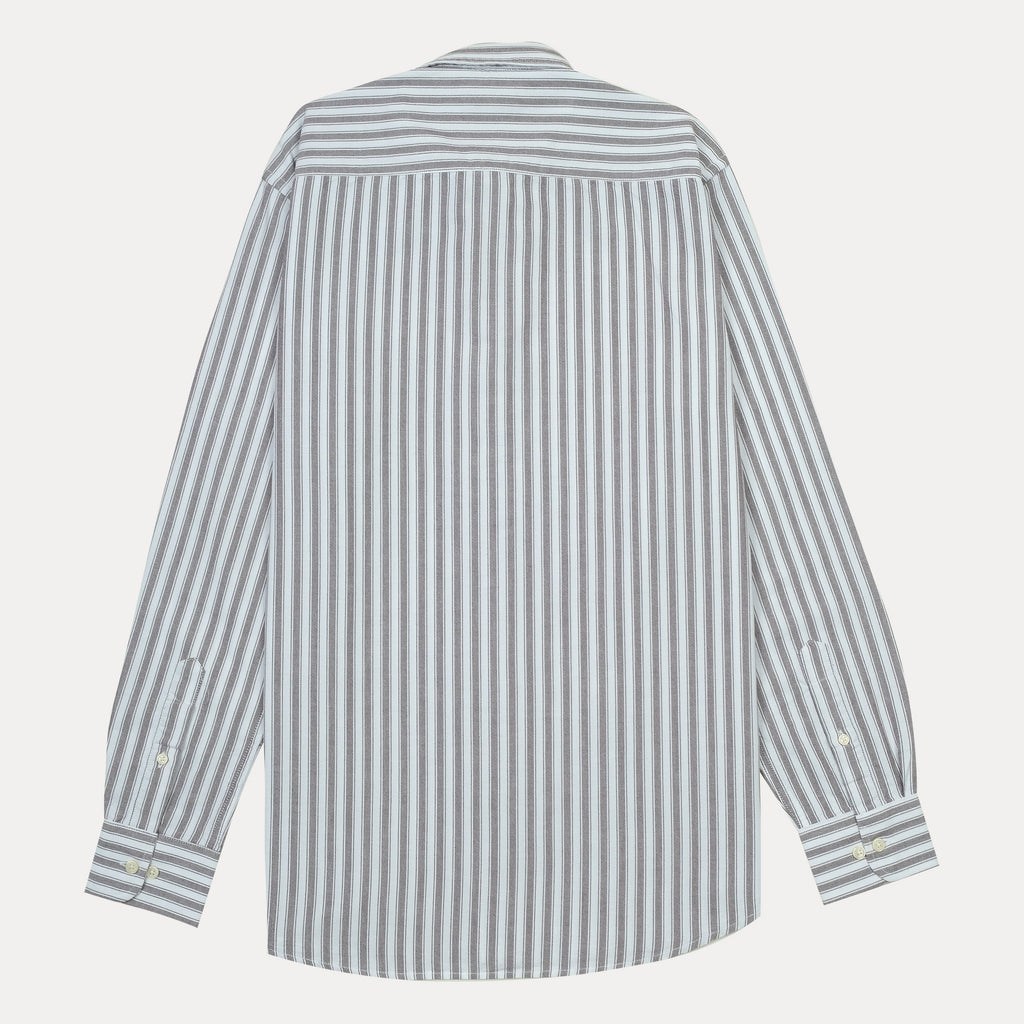 TOMMY HILFIGER Misty Ash Tailored Fit Long Sleeve Button-Up Shirt