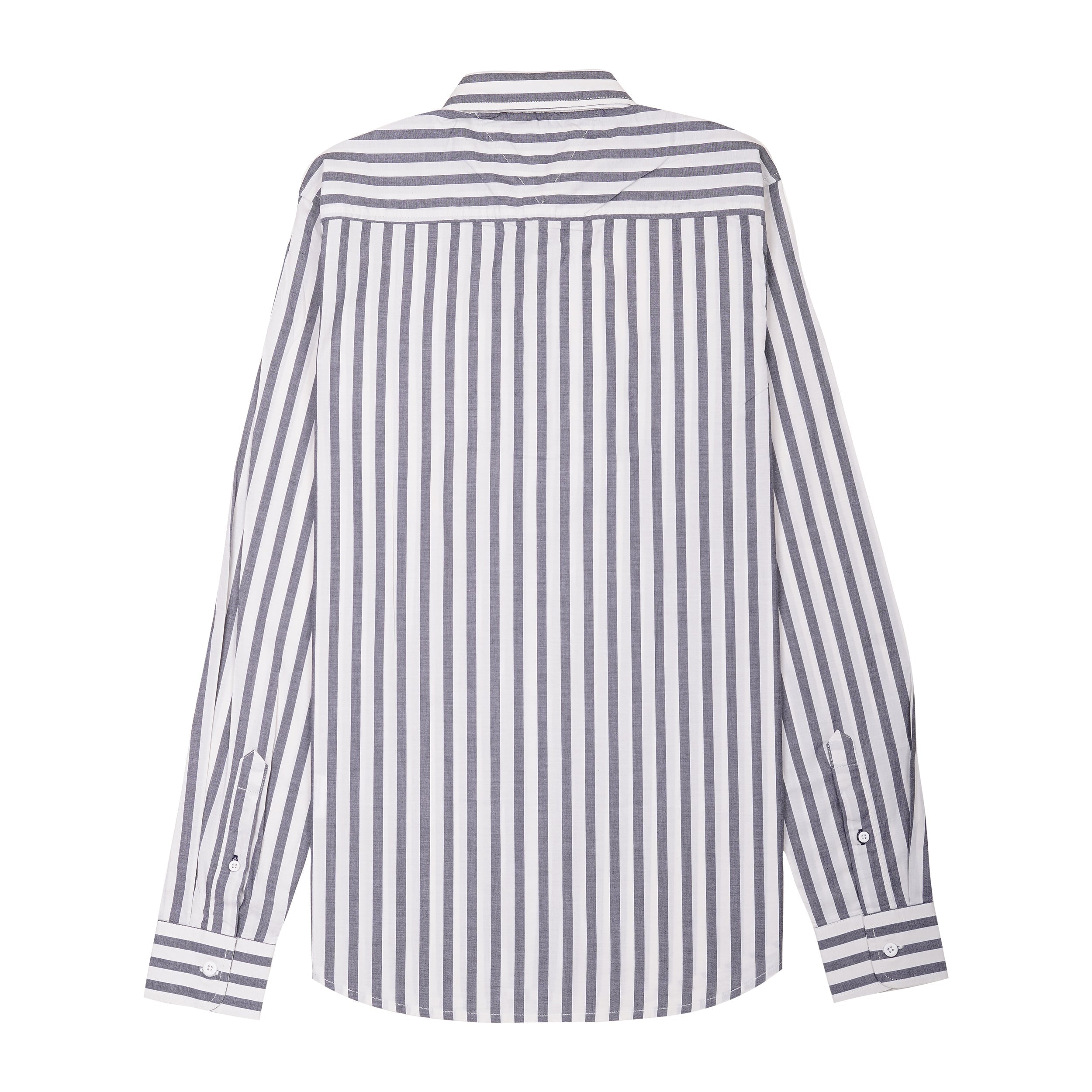 TOMMY HILFIGER Whispering Slate Tailored Fit Long Sleeve Button-Up Shirt