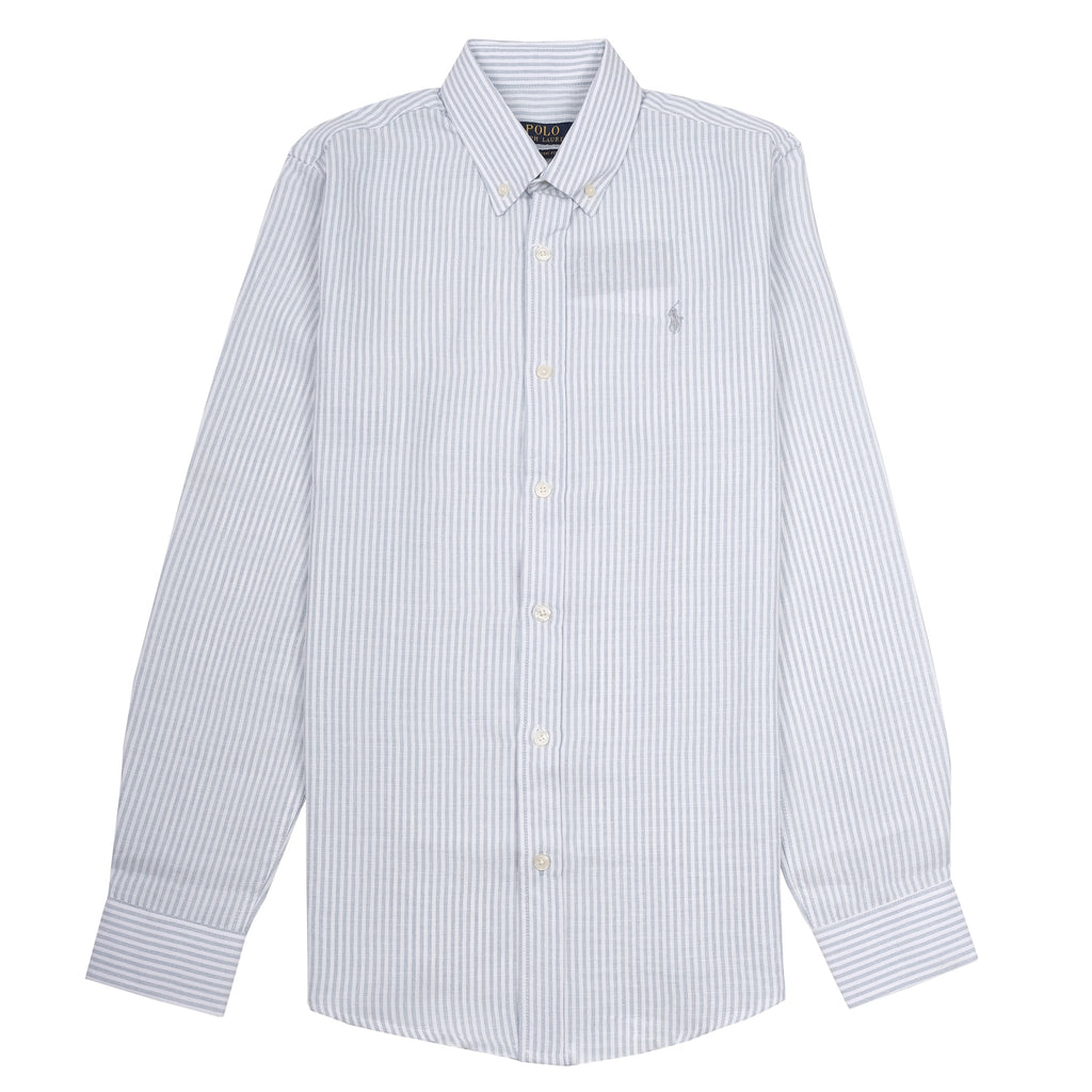 POLO RALPH LAUREN Serene Sky Classic Fit Striped Button-Down Shirt