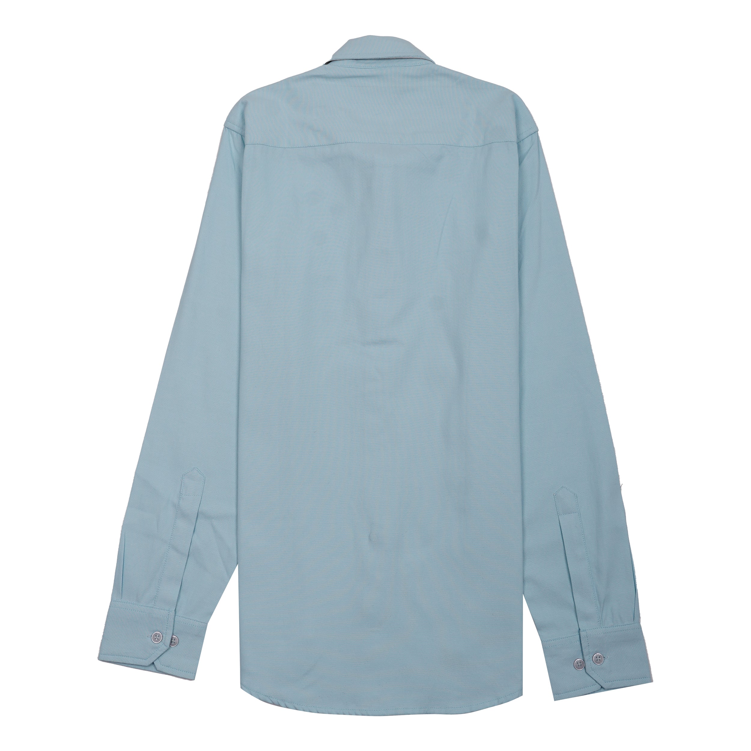 U.S. POLO ASSN. Prismatic Azure Tailored Fit Long Sleeve Shirt