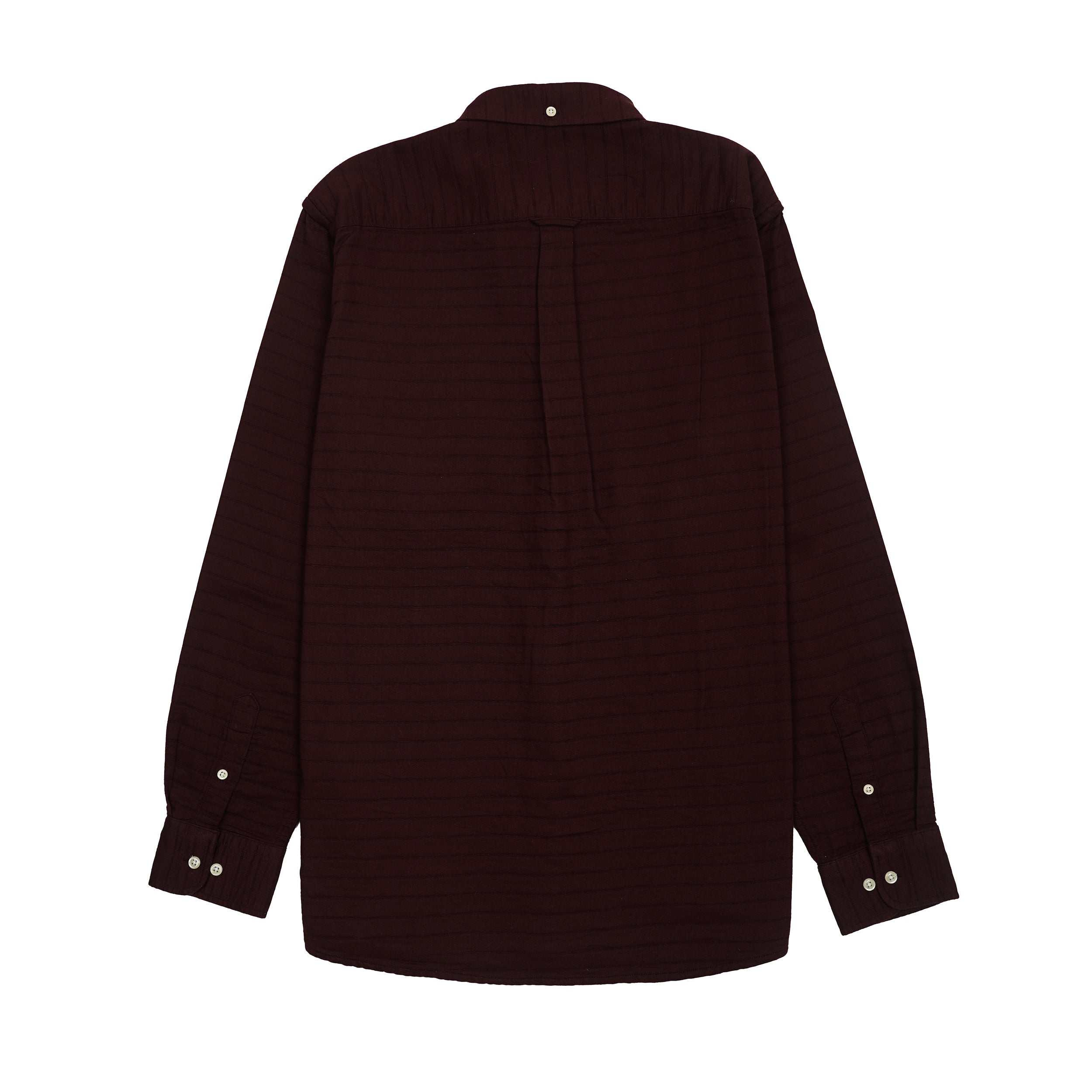 GANT Luminous Garnet Tailored Fit Long Sleeve Button-Up Shirt