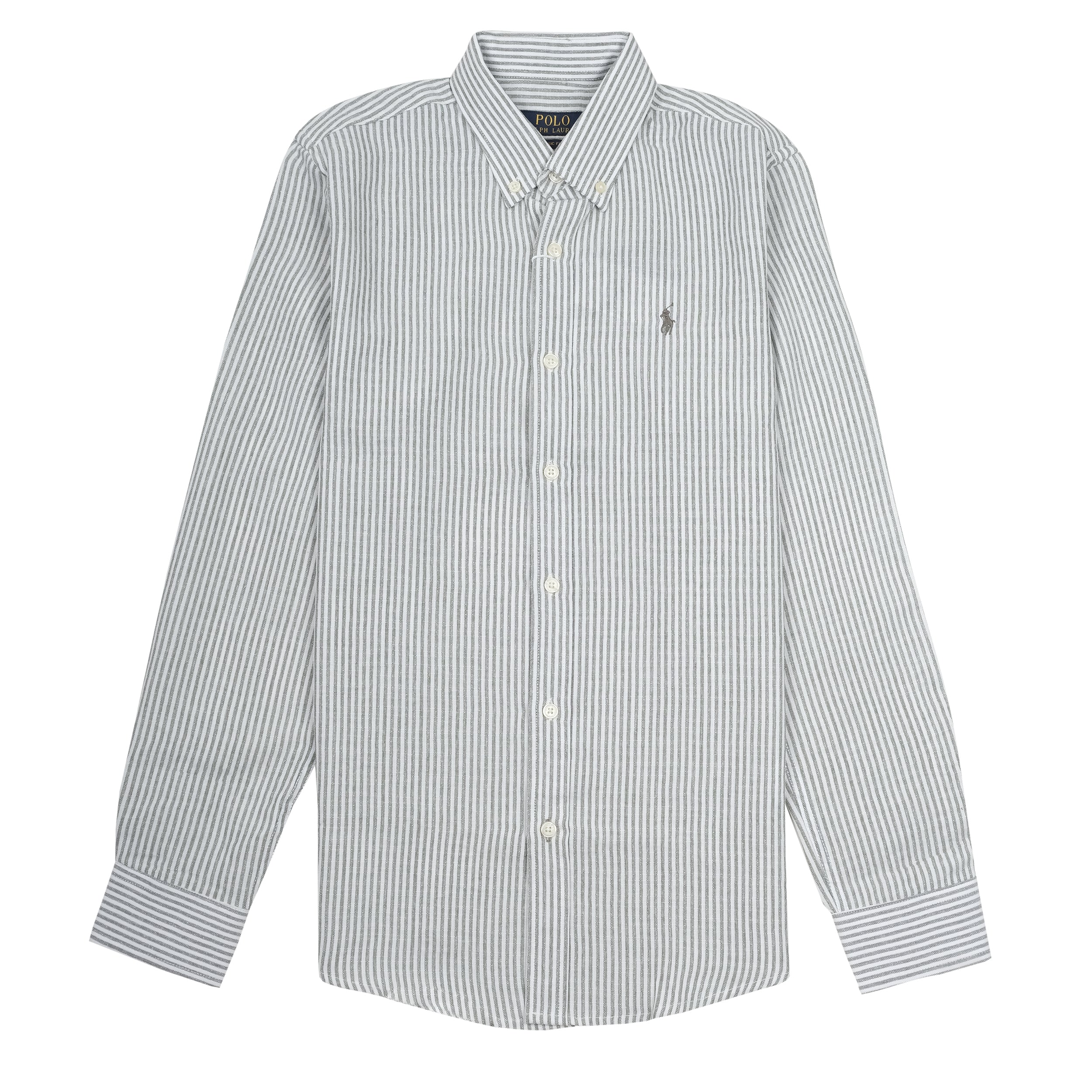POLO RALPH LAUREN Sage Stripe Classic Fit Long Sleeve Button-Down Shirt