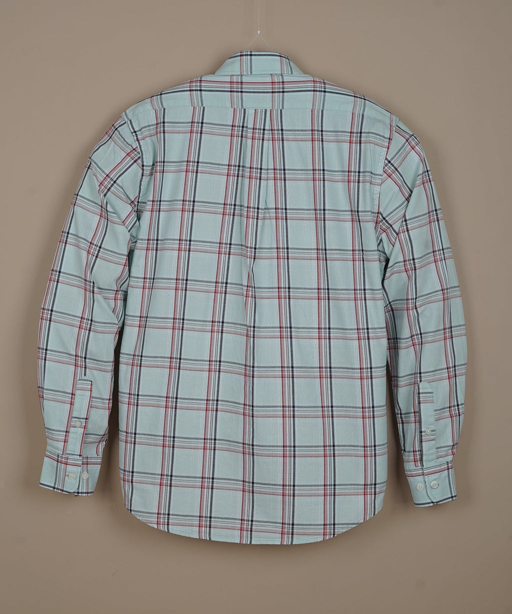 BROOKS BROTHERS Seraphic Seafoam Tailored Fit Long Sleeve Stretch Oxford Shirt