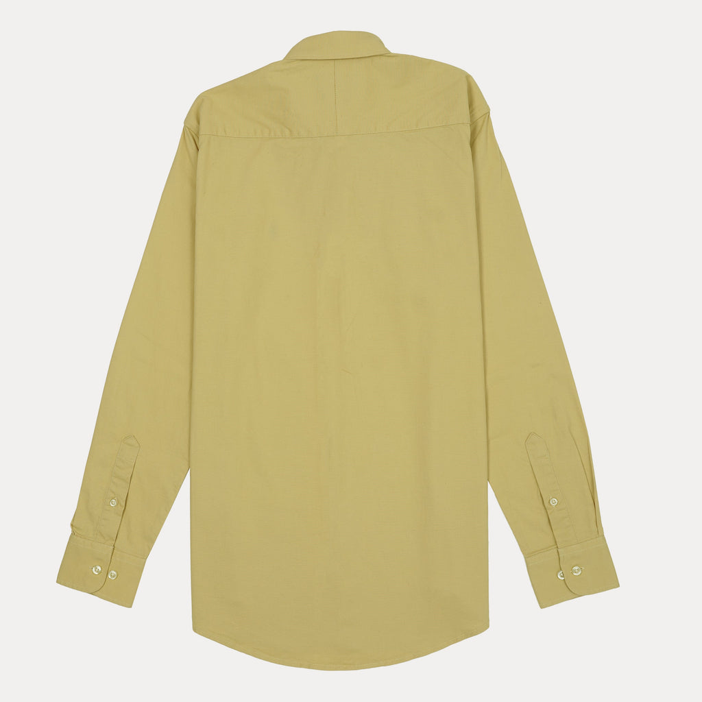 POLO RALPH LAUREN Luminous Olive Slim Fit Long Sleeve Button-Down Shirt
