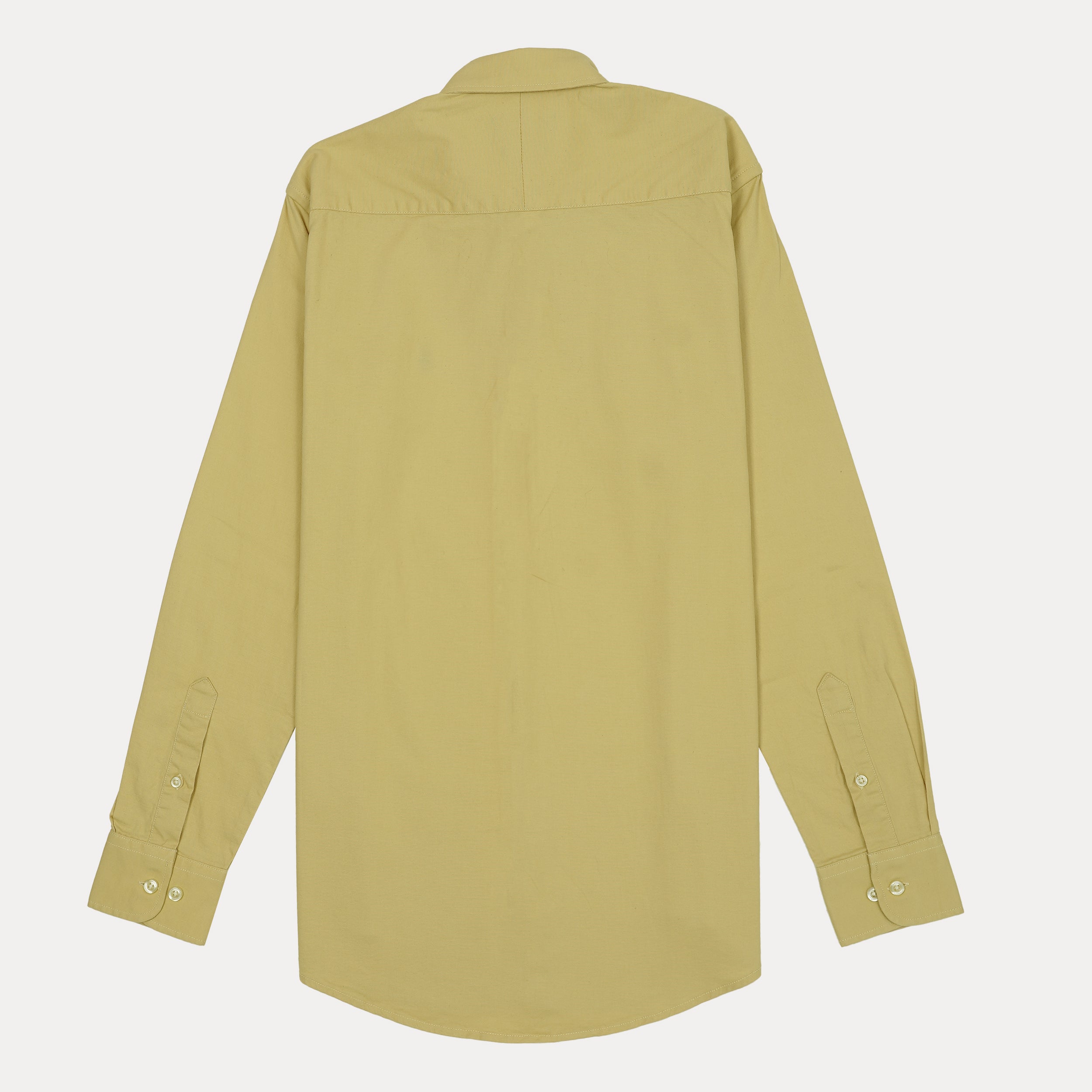 POLO RALPH LAUREN Luminous Olive Slim Fit Long Sleeve Button-Down Shirt