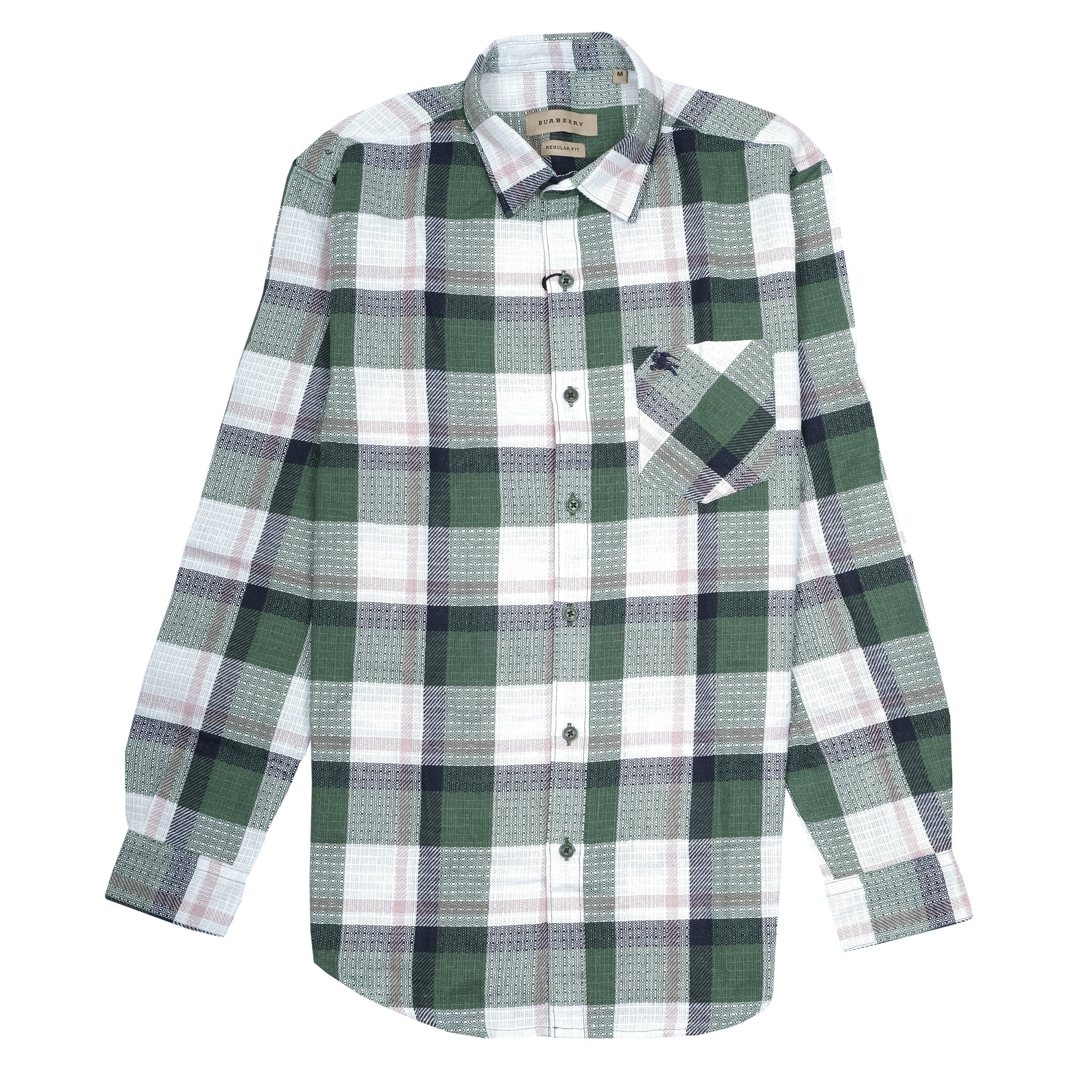 BURBERRY Enchanted Forest Slim Fit Long Sleeve Casual Shirt