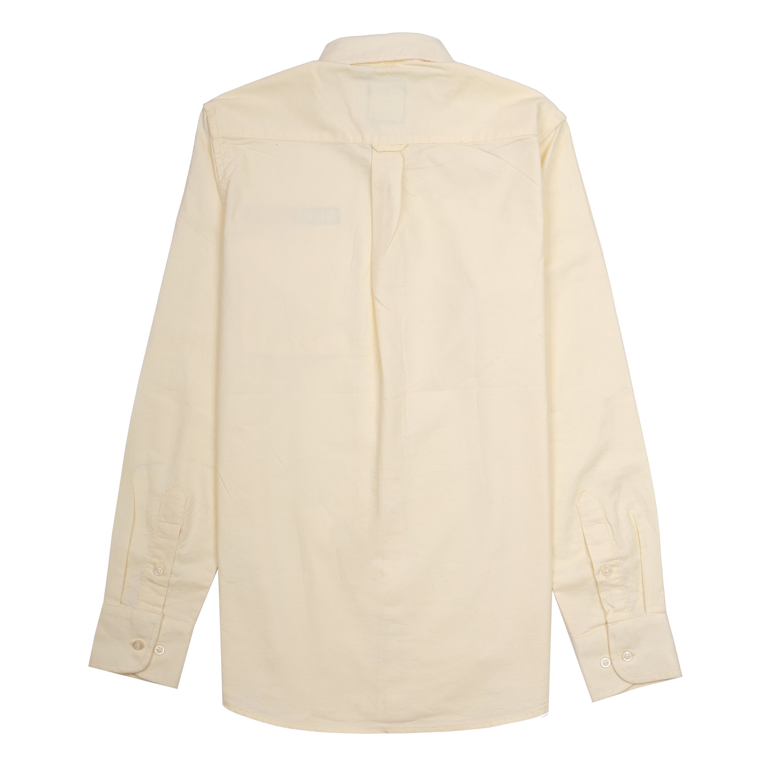 SUPERDRY Soft Cream Classic Fit Long Sleeve Button-Up Shirt