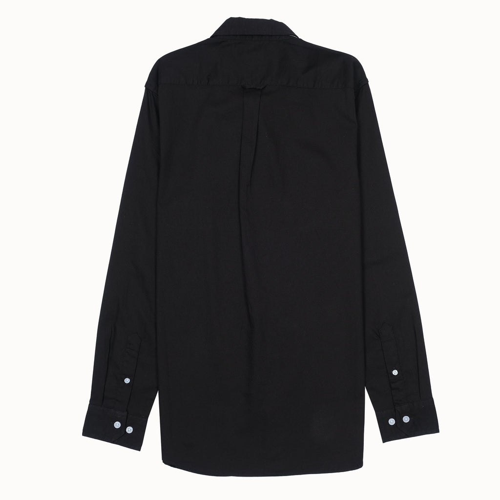 TOMMY HILFIGER Enigmatic Onyx Tailored Fit Long Sleeve Button-Down Shirt