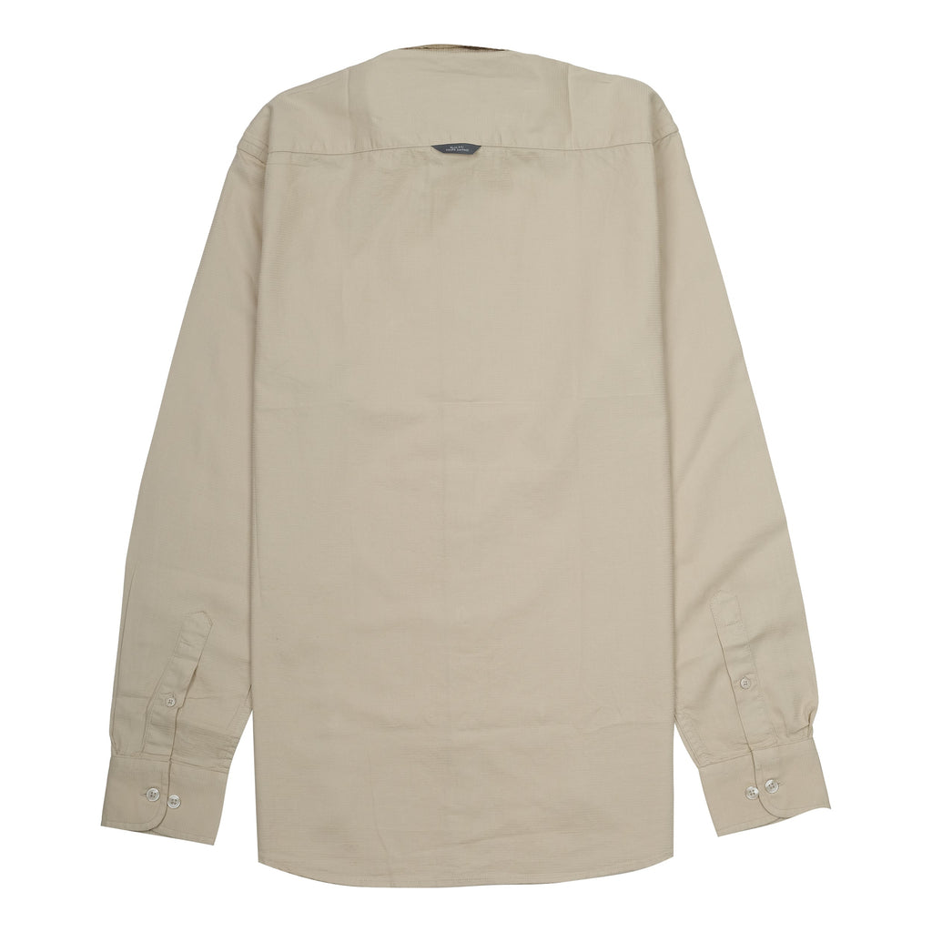 ARMANI EXCHANGE Sandstone Sage Tailored Fit Long Sleeve Shirt