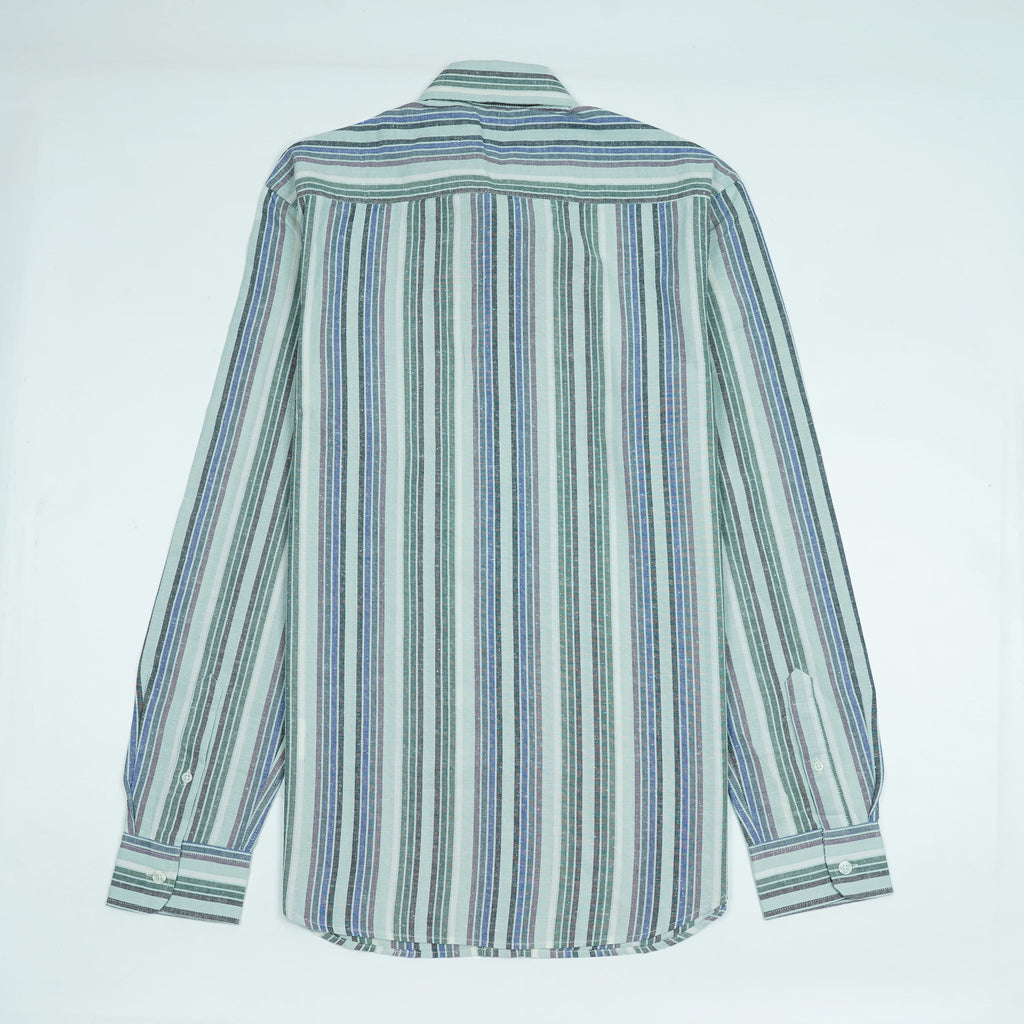 HACKETT Ocean Breeze Tailored Fit Long Sleeve Button-Up Shirt