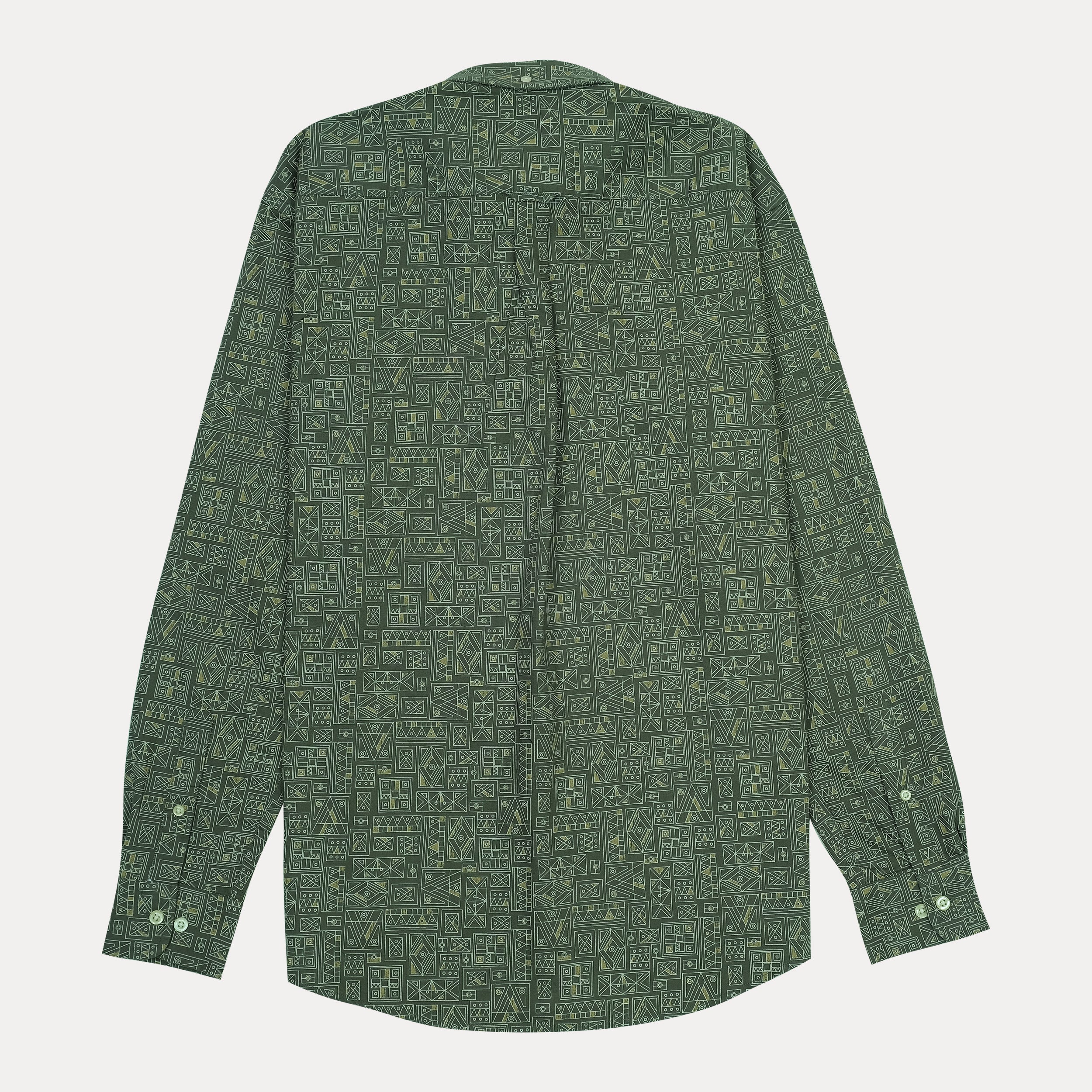 GANT Mystic Fern Tailored Fit Long Sleeve Button-Up Shirt