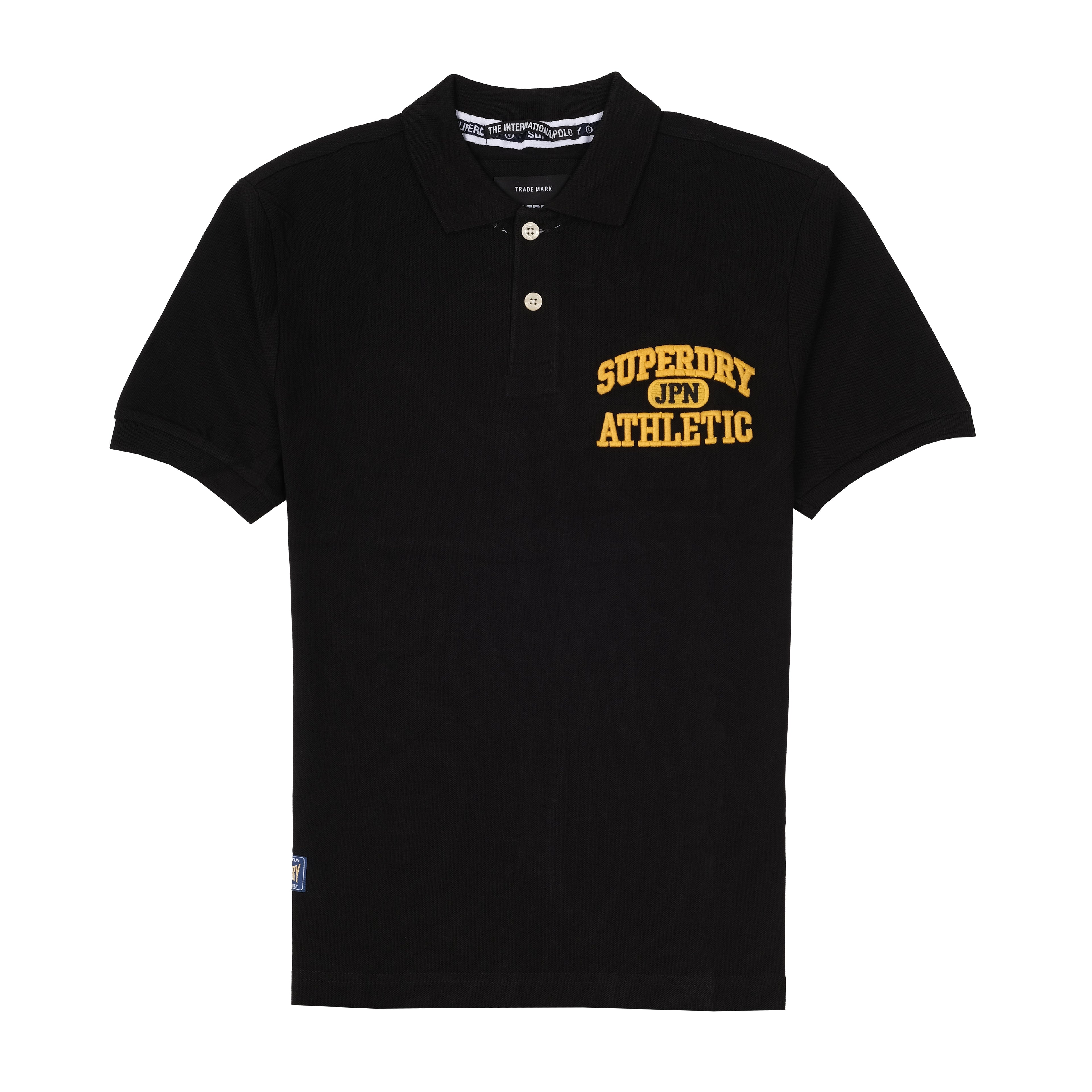 SUPERDRY Onyx Noir Classic Fit Polo Shirt