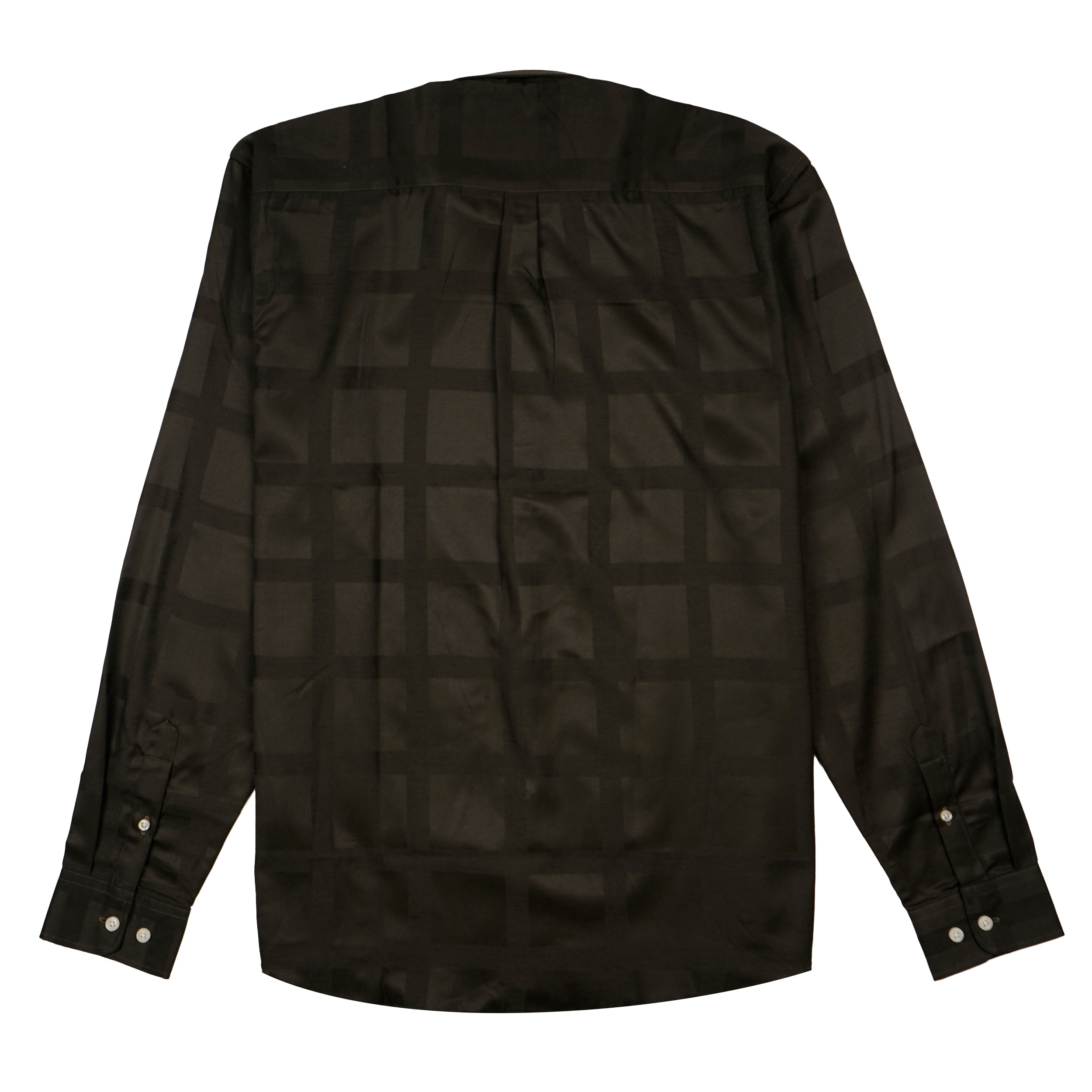 TOMMY HILFIGER Prismatic Onyx Whisper Tailored Fit Long Sleeve Textured Shirt
