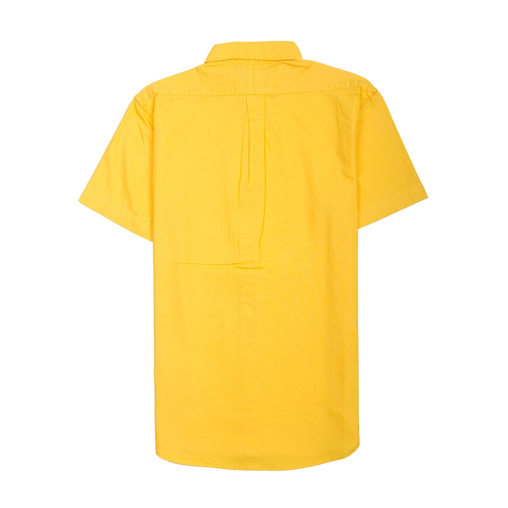 POLO RALPH LAUREN Solar Amber Classic Fit Short Sleeve Button-Down Shirt