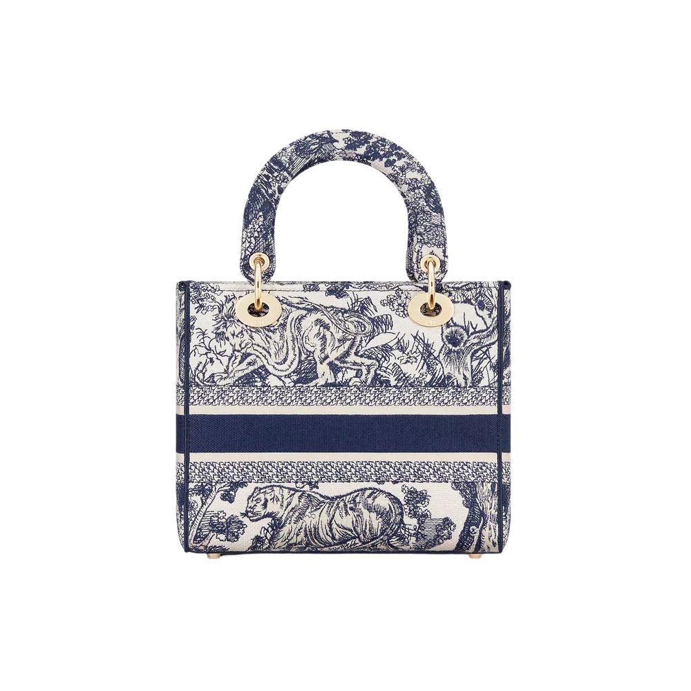 DIOR Celestial Sapphire Iconic Mini Tote Bag