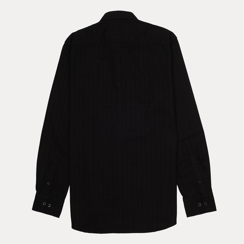 Lacoste Classic Fit Striped Black Shirt