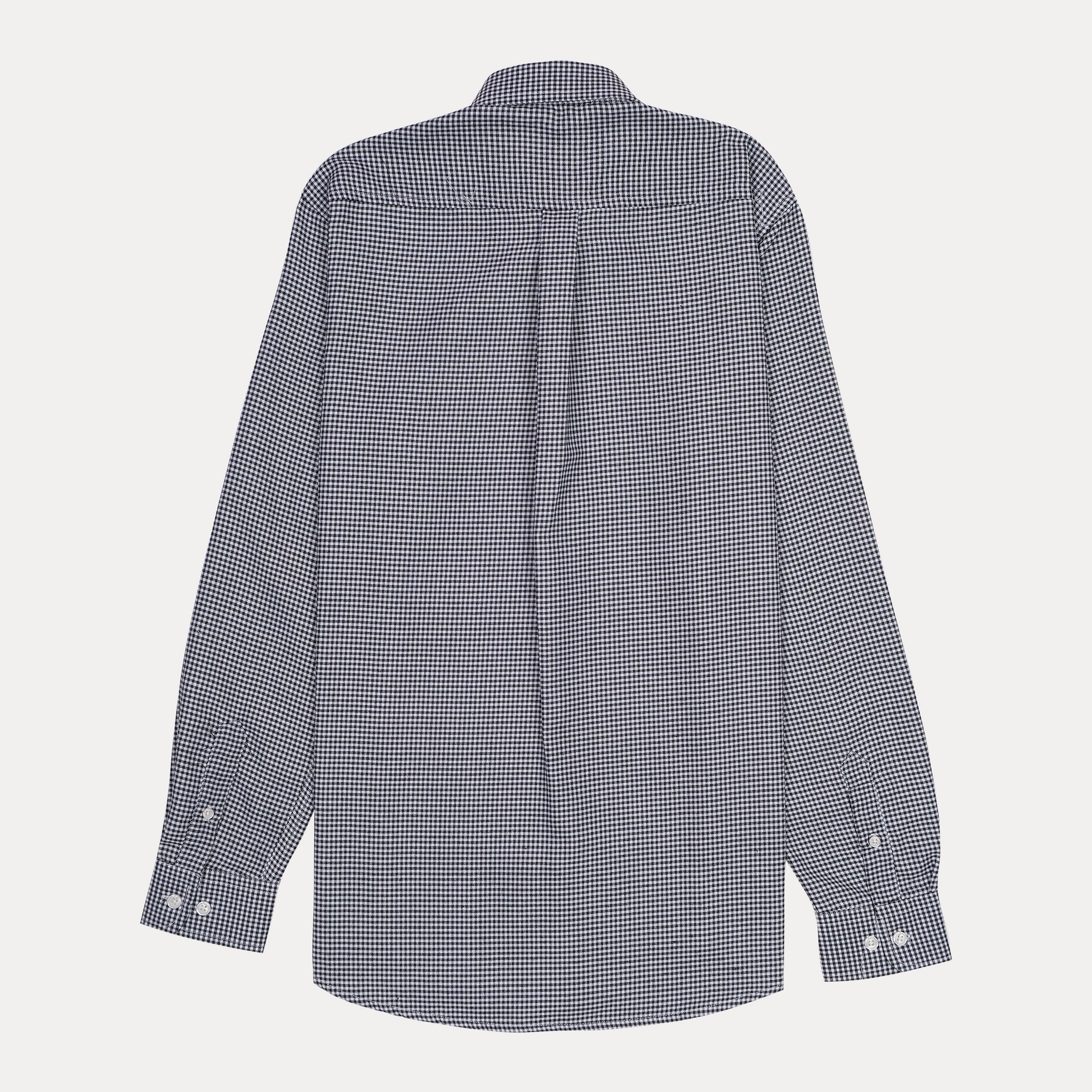 POLO RALPH LAUREN Celestial Indigo Tailored Fit Long Sleeve Gingham Shirt