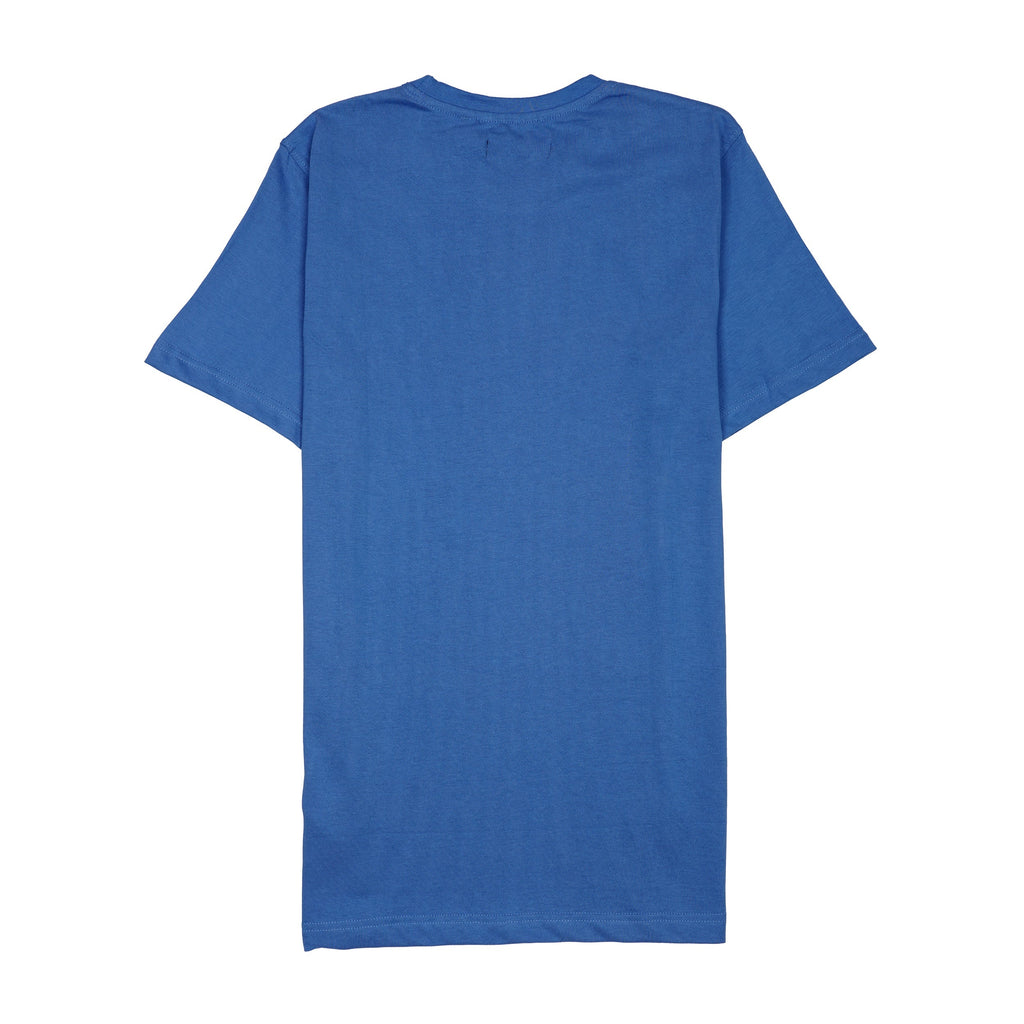 DIESEL Luminous Sapphire Relaxed Fit Short Sleeve Graphic Tee
