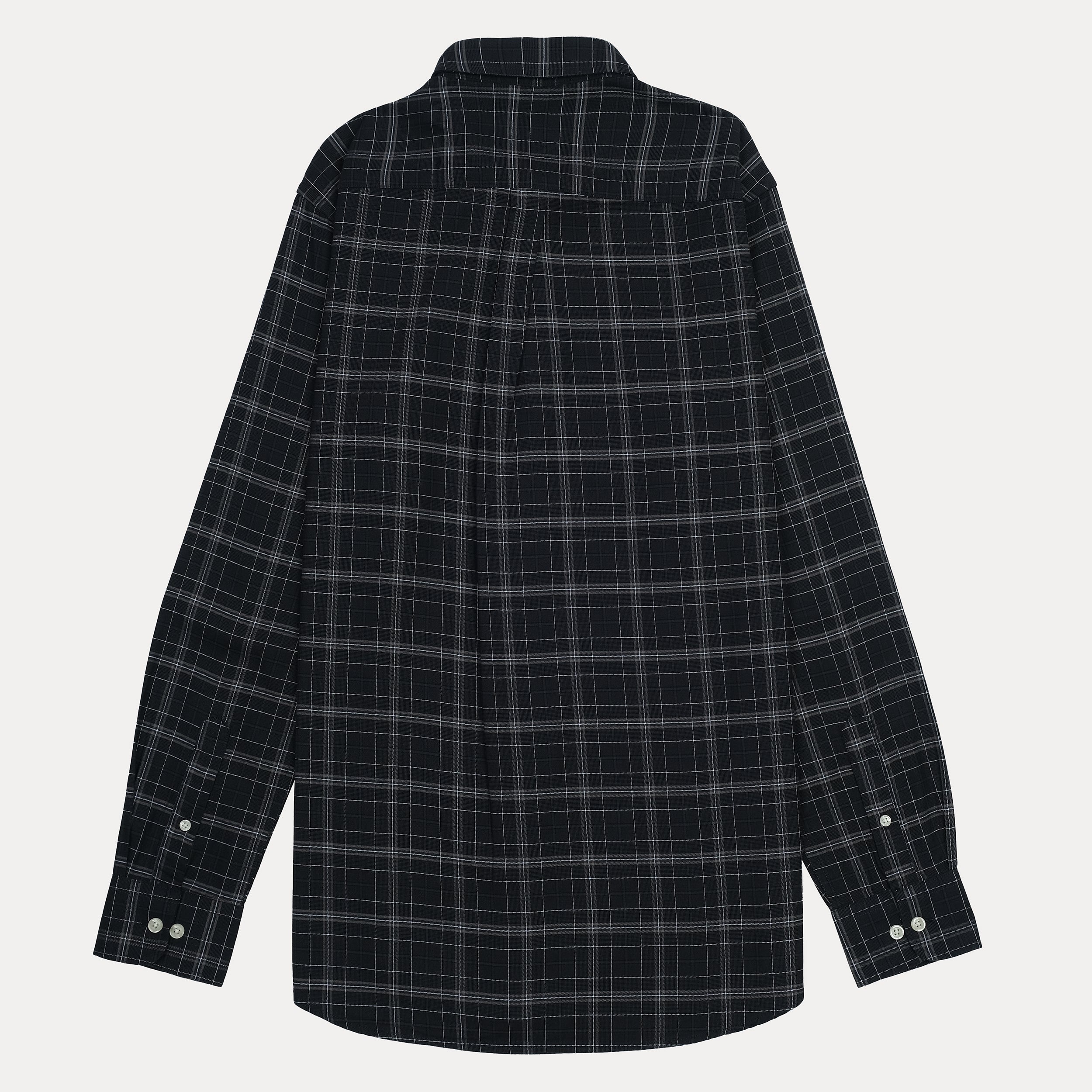 POLO RALPH LAUREN Starlit Onyx Custom Fit Long Sleeve Plaid Shirt