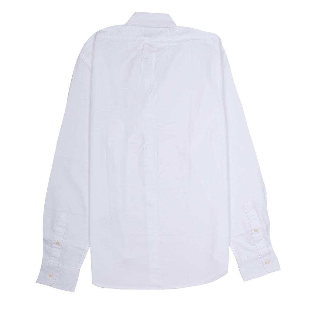 BROOKS BROTHERS Luminous Ivory Classic Fit Long Sleeve Oxford Shirt