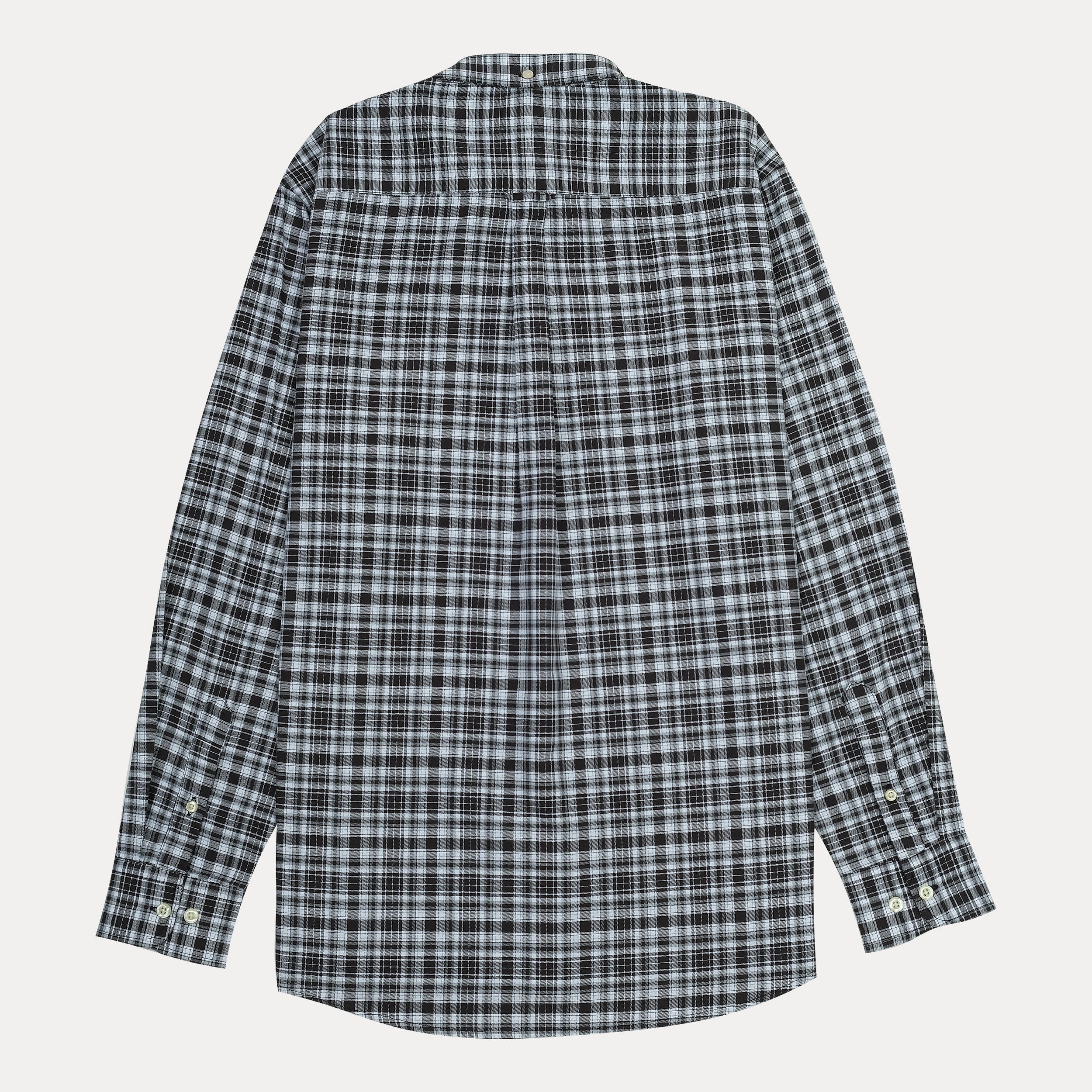 GANT Stormy Charcoal Slim Fit Long Sleeve Button-Up Shirt