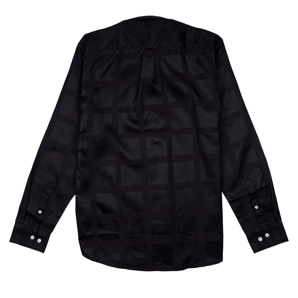 TOMMY HILFIGER Aurelian Ember Tailored Fit Long Sleeve Silk Shirt