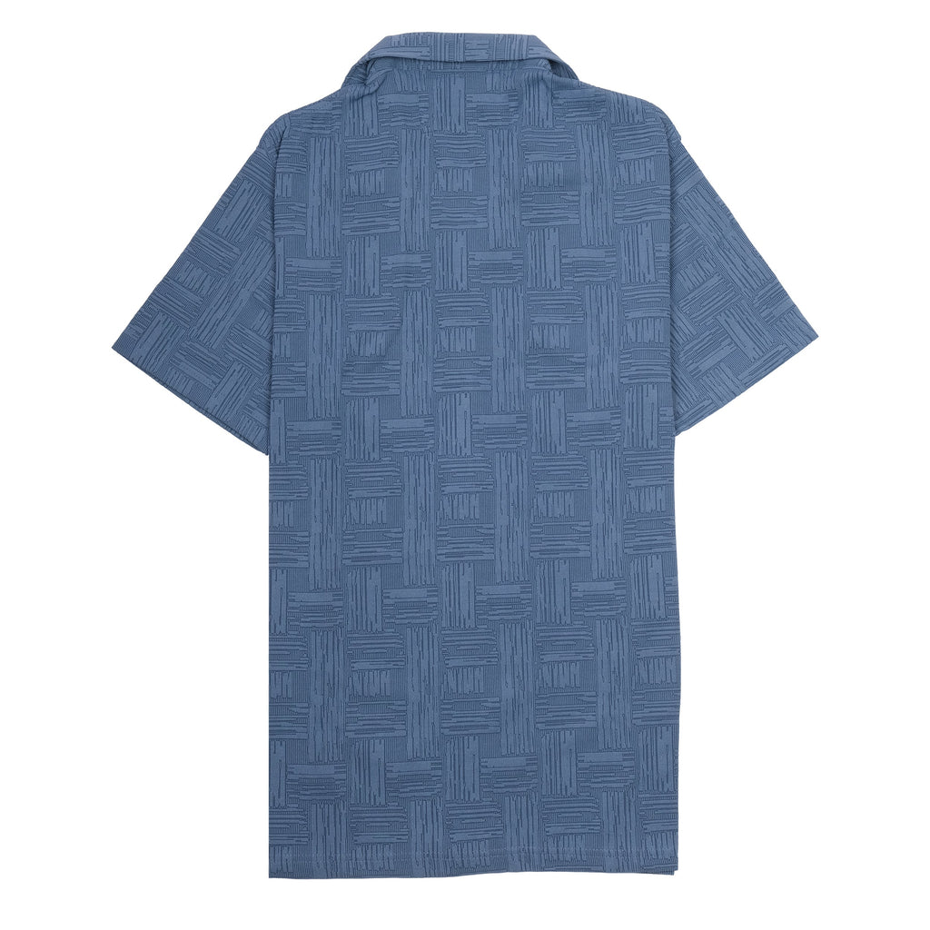 POLO RALPH LAUREN Ocean Mist Textured Short Sleeve Shirt