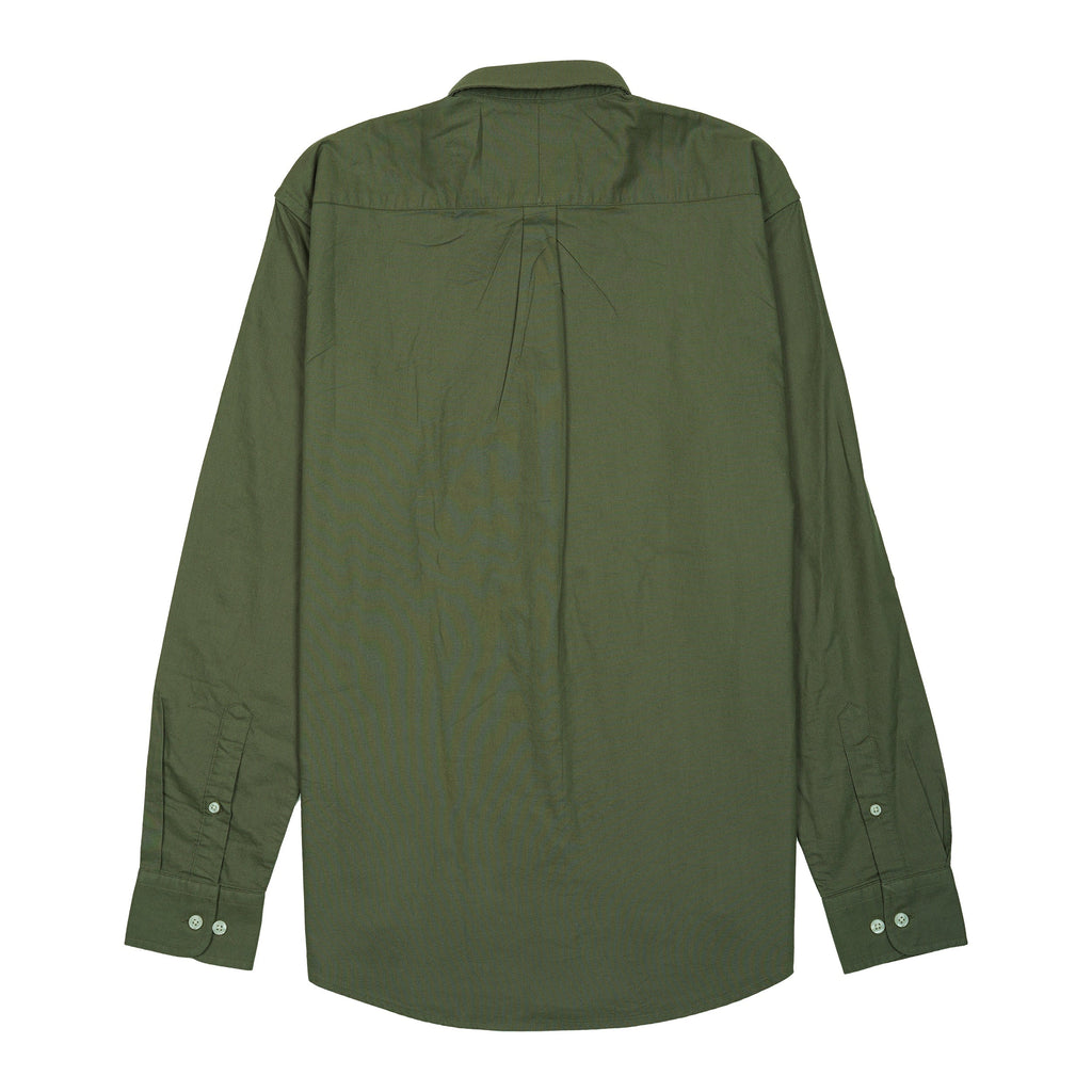 POLO RALPH LAUREN Mystic Olive Custom Fit Long Sleeve Button-Down Shirt