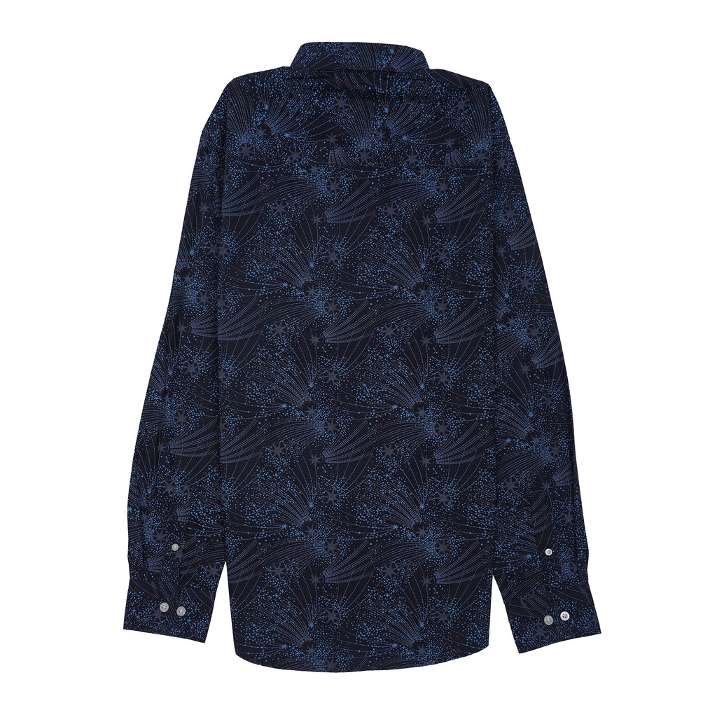 TOMMY HILFIGER Prismatic Onyx Whisper Tailored Fit Long Sleeve Shirt