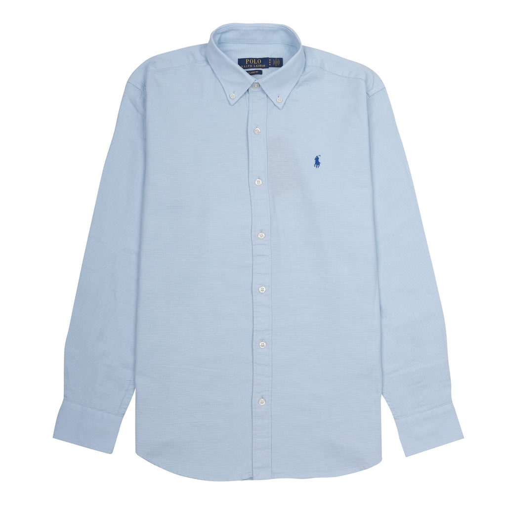 POLO RALPH LAUREN Serene Light Blue Sky Classic Fit Long Sleeve Button-Down Shirt