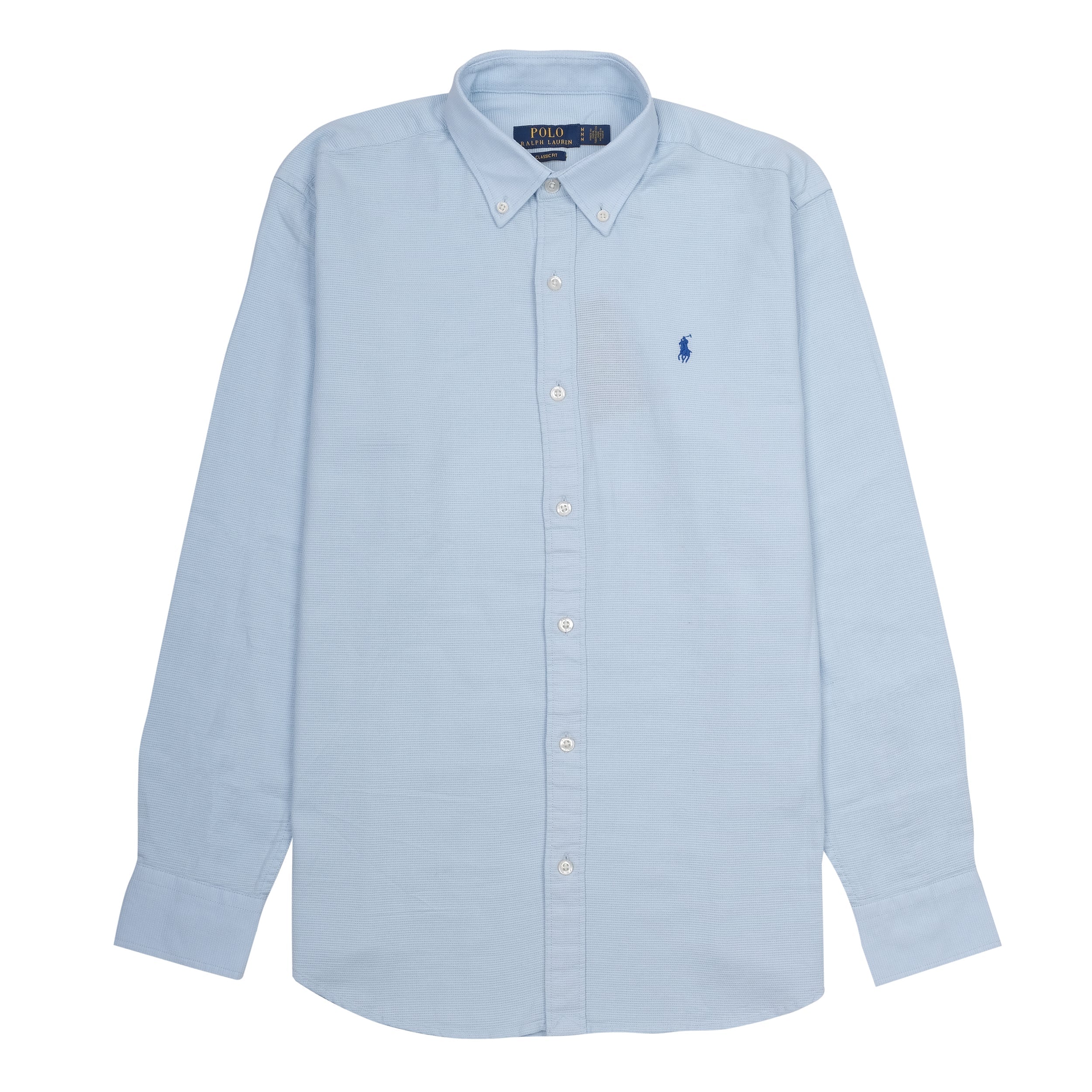 POLO RALPH LAUREN Serene Light Blue Sky Classic Fit Long Sleeve Button-Down Shirt